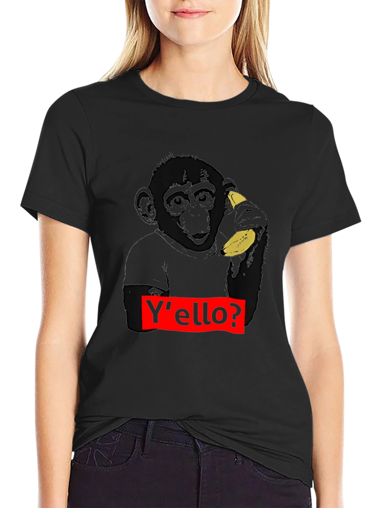 Yello Monkey T-Shirt - Banana Phone!