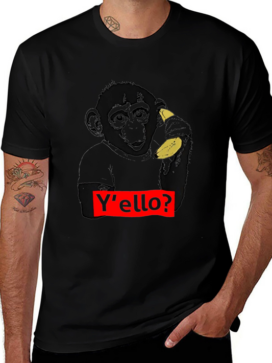 Yello Monkey T-Shirt - Banana Phone!