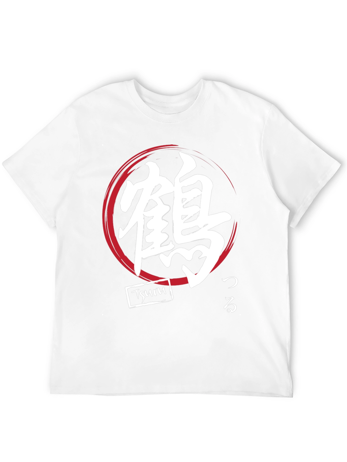 Japanese Tsuru Crane Symbol T-Shirt