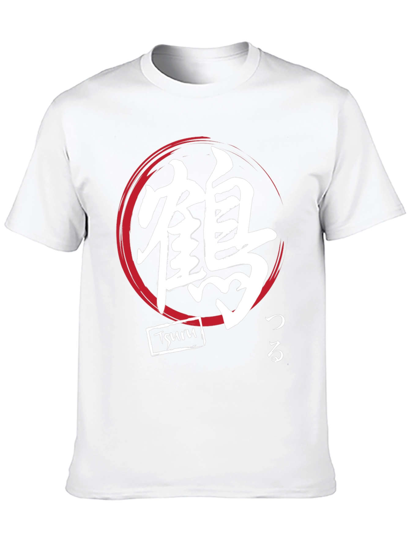 Japanese Tsuru Crane Symbol T-Shirt
