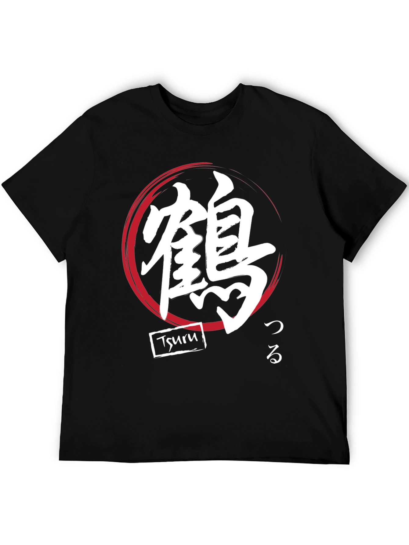 Japanese Tsuru Crane Symbol T-Shirt