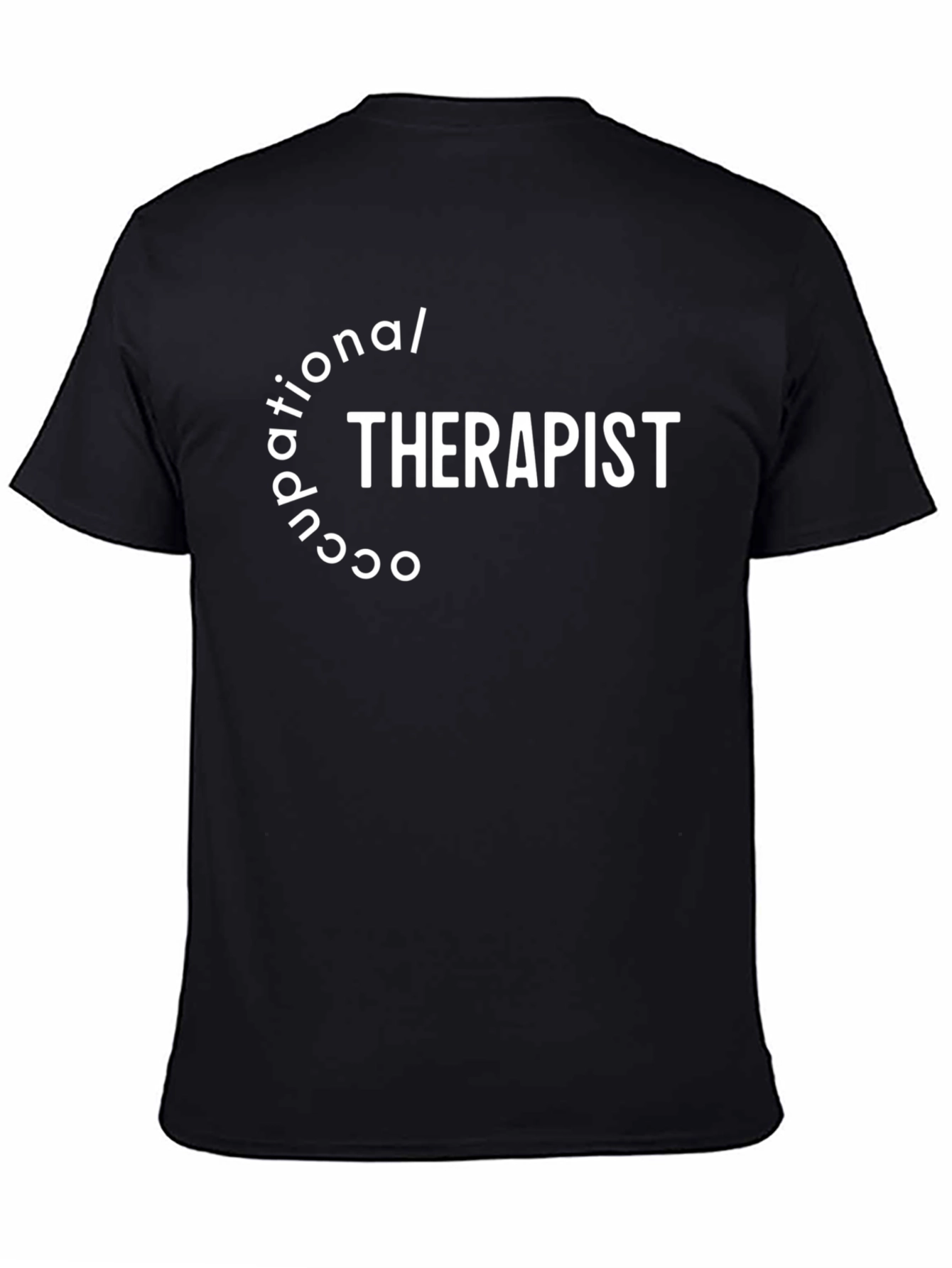 Occupational Therapist T-Shirt - Black Cotton Tee
