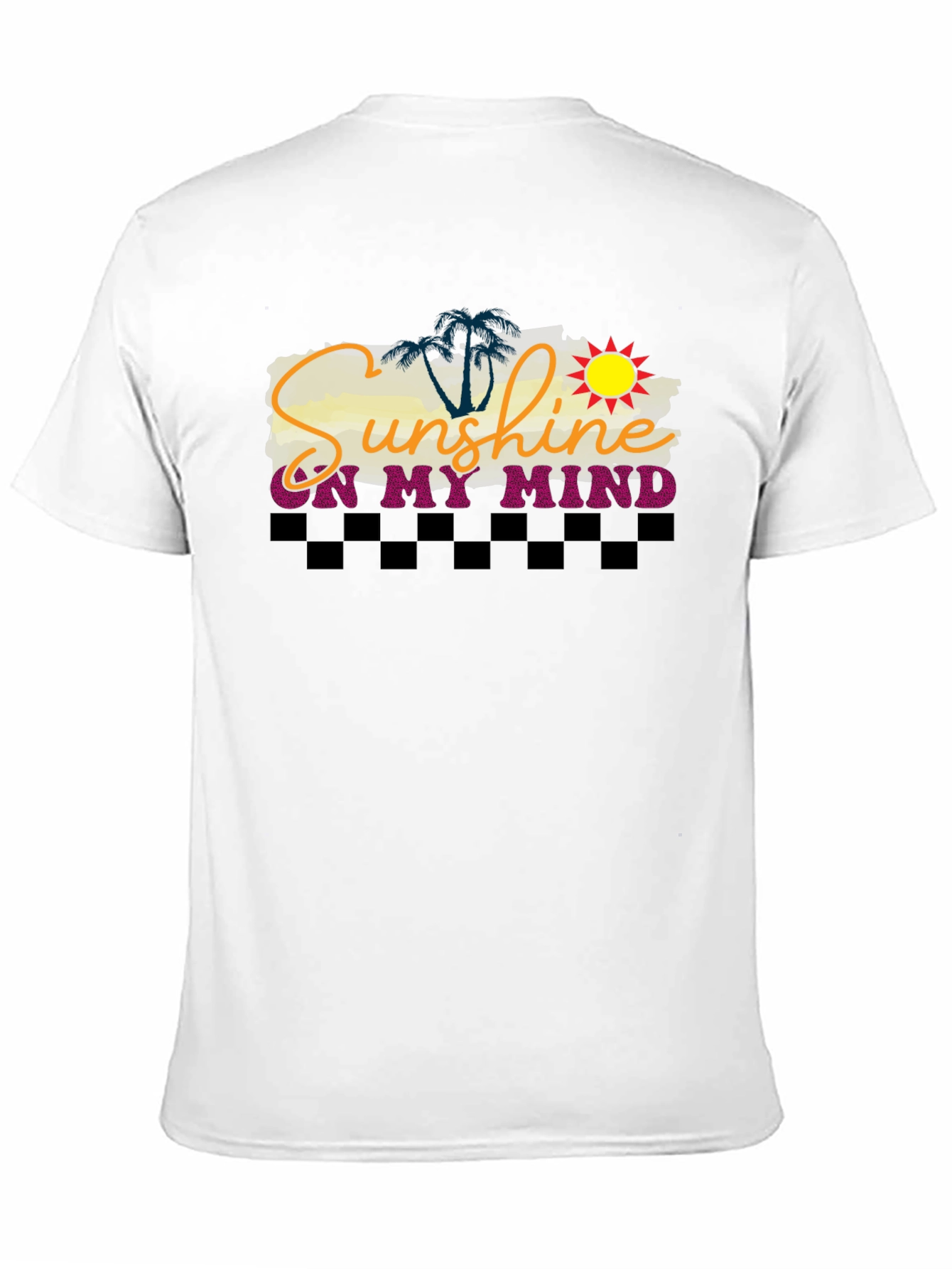 Sunshine On My Mind Graphic Tee - Tropical Vibe
