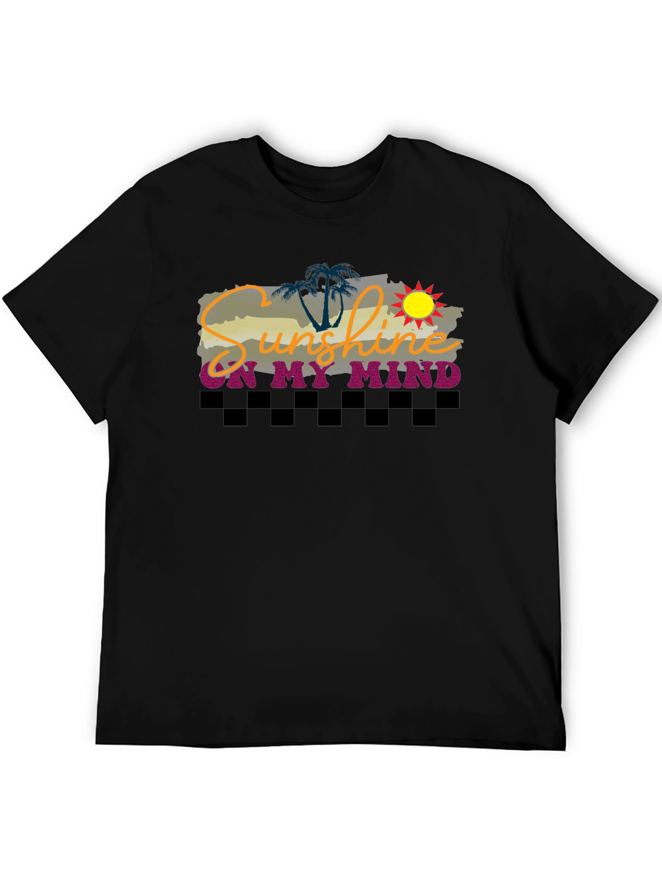 Sunshine On My Mind Graphic Tee - Tropical Vibe
