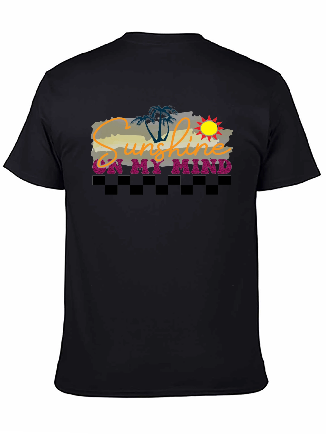 Sunshine On My Mind Graphic Tee - Tropical Vibe