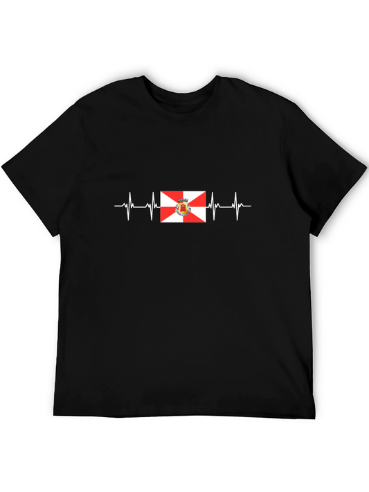 Heartbeat Melilla Flag T-Shirt