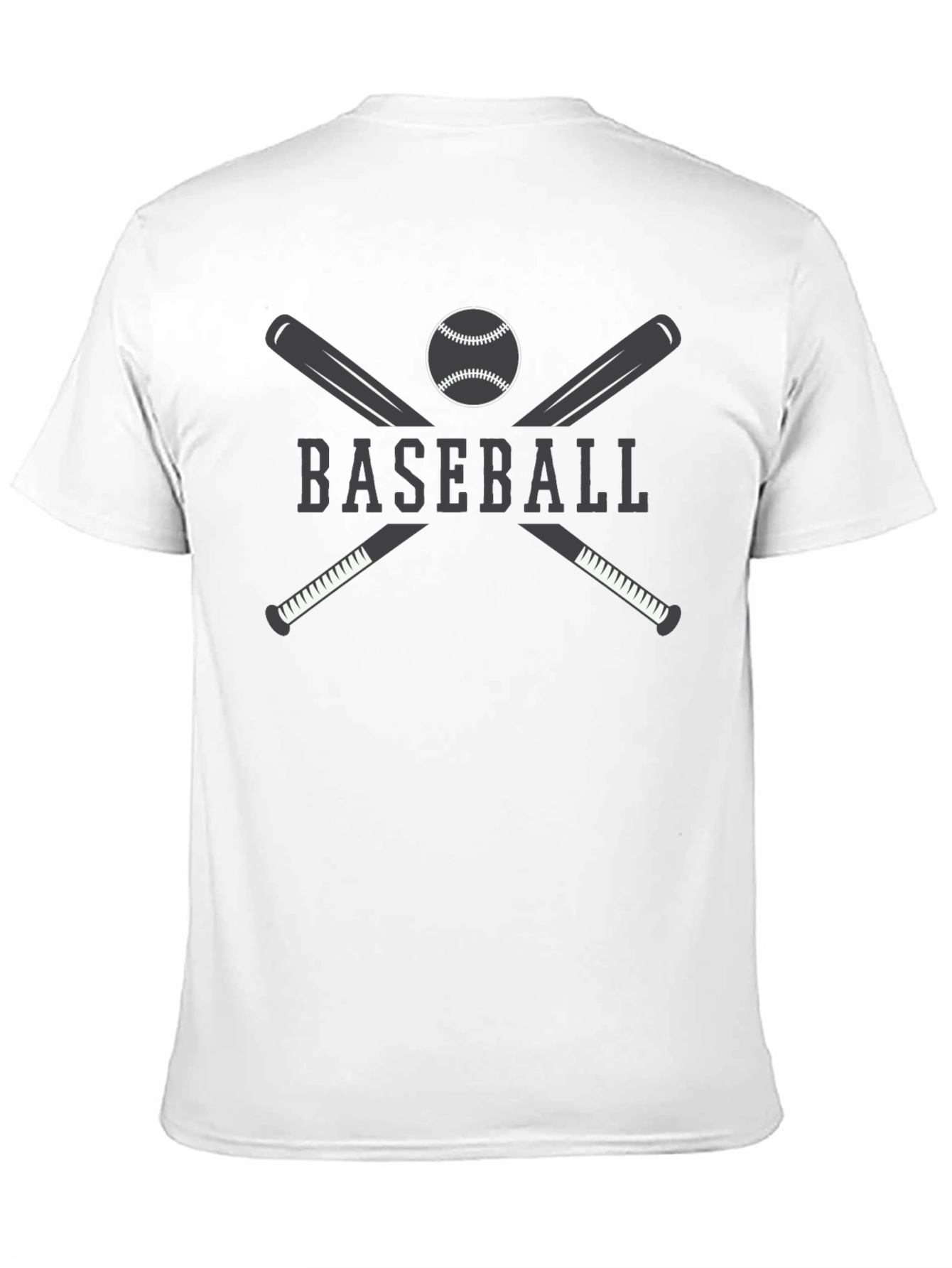 Baseball Bats & Ball Graphic T-Shirt