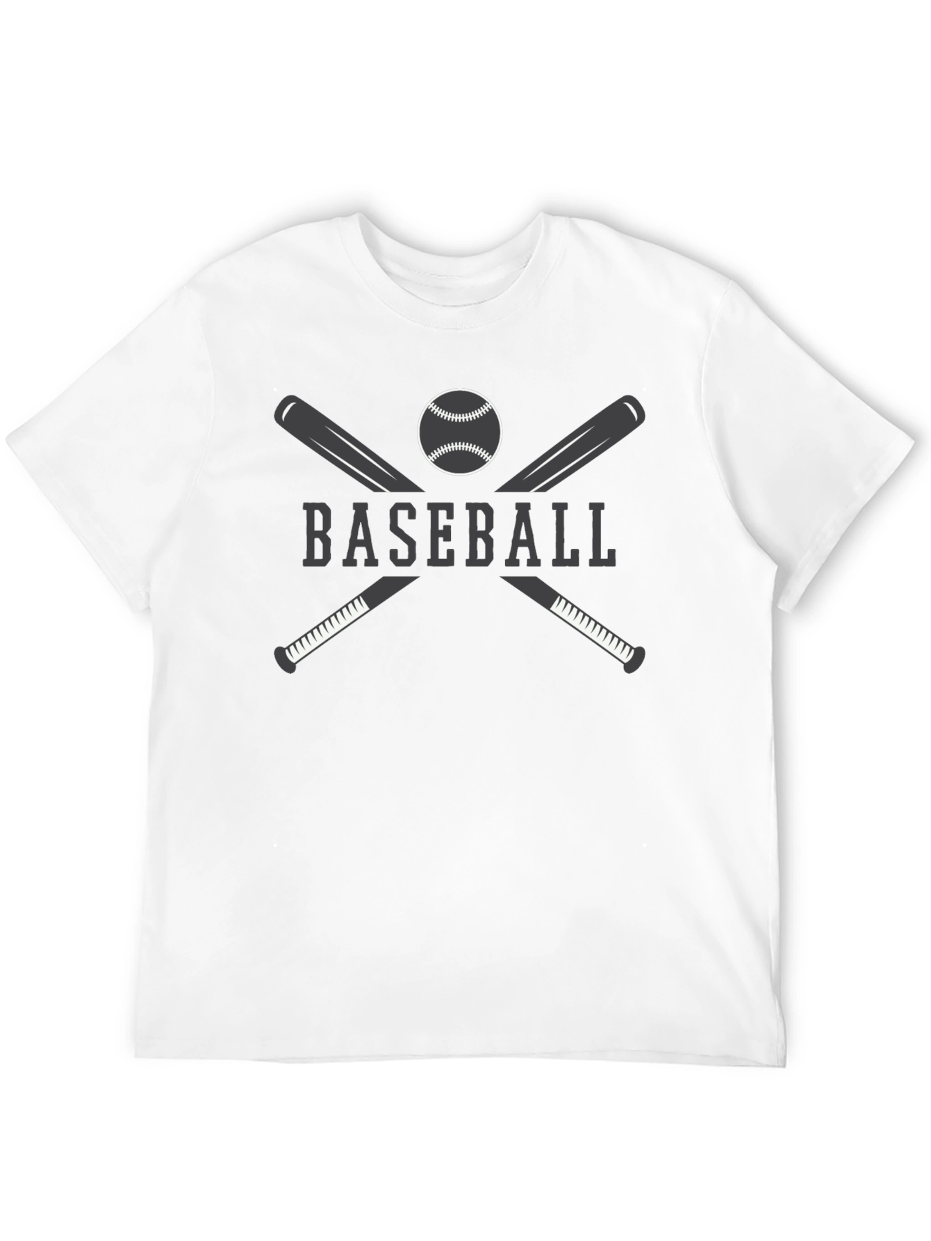 Baseball Bats & Ball Graphic T-Shirt