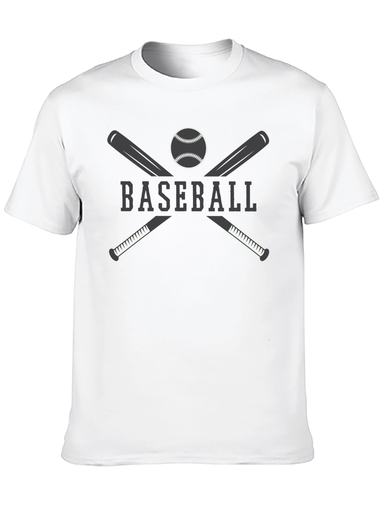 Baseball Bats & Ball Graphic T-Shirt