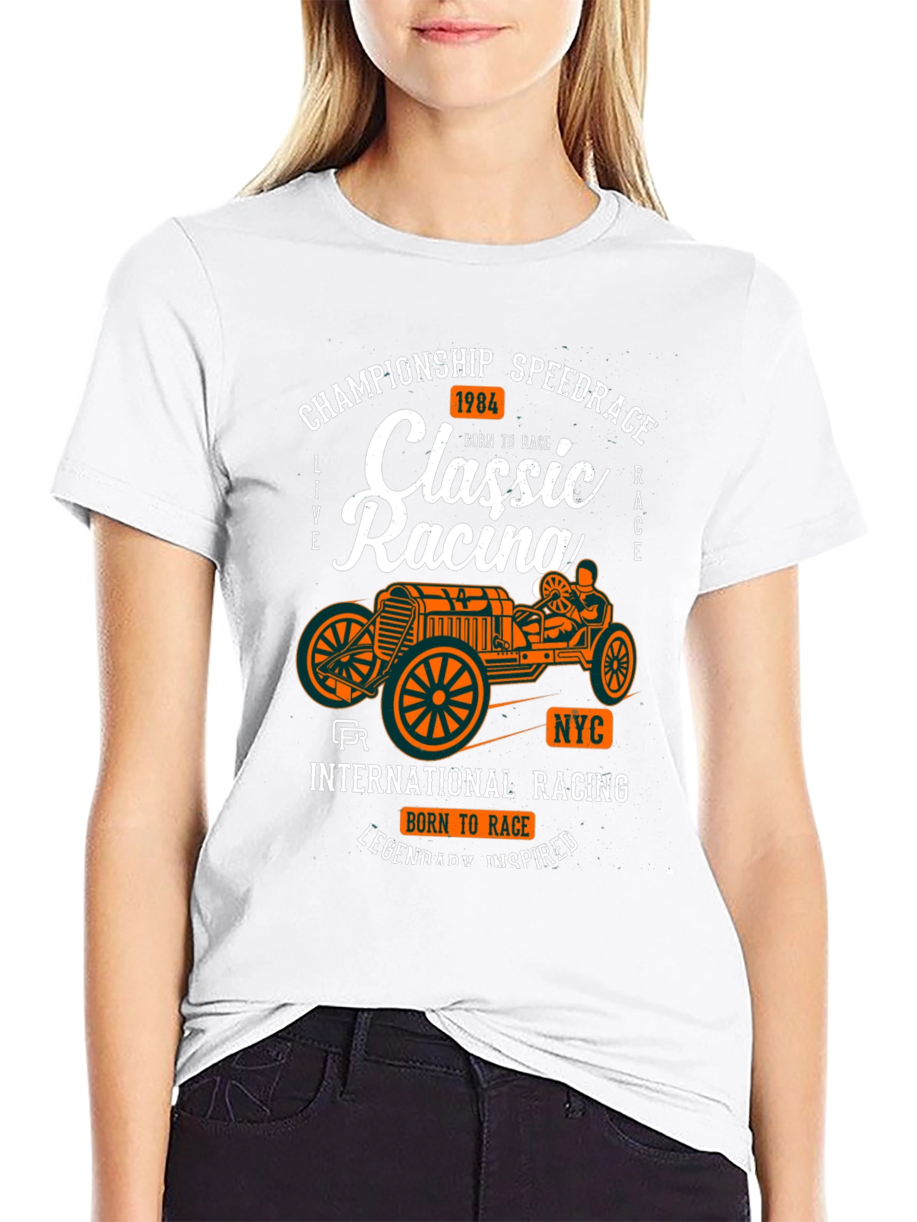 Classic Racing Graphic T-Shirt