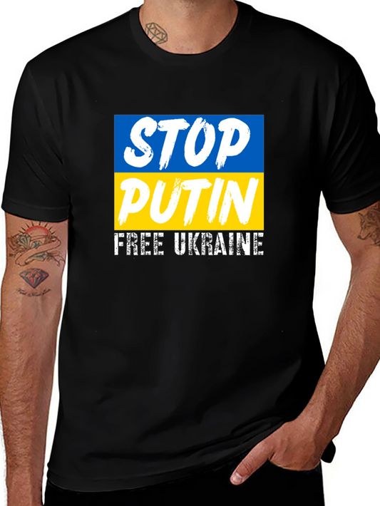 Stop Putin Free Ukraine T-Shirt