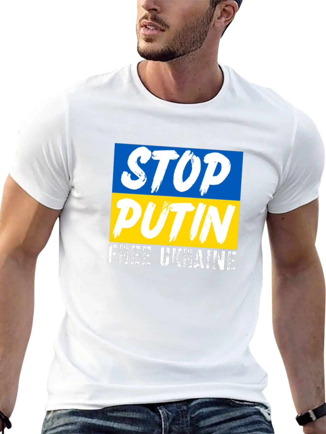 Stop Putin Free Ukraine T-Shirt