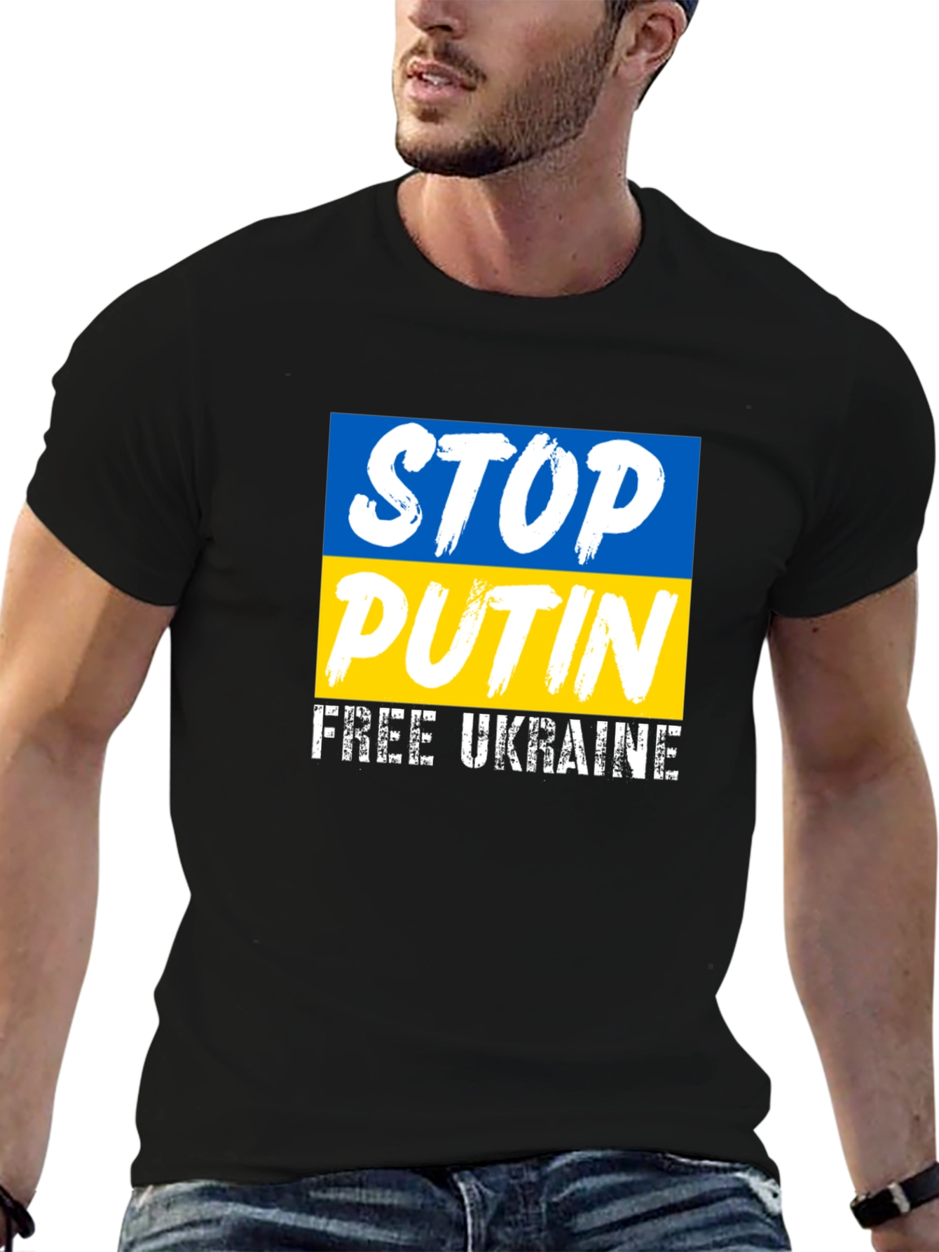 Stop Putin Free Ukraine T-Shirt