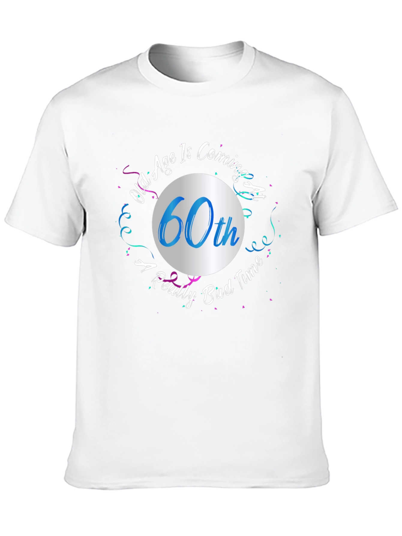 Funny 60th Birthday T-Shirt: Old Age Coming