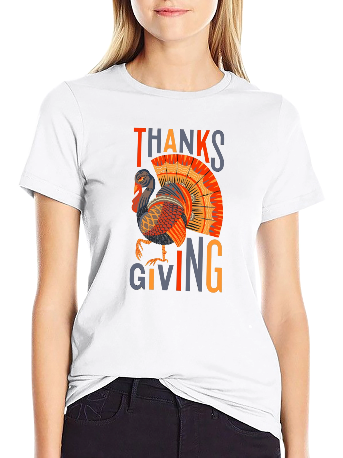 Thanksgiving Turkey Graphic Tee