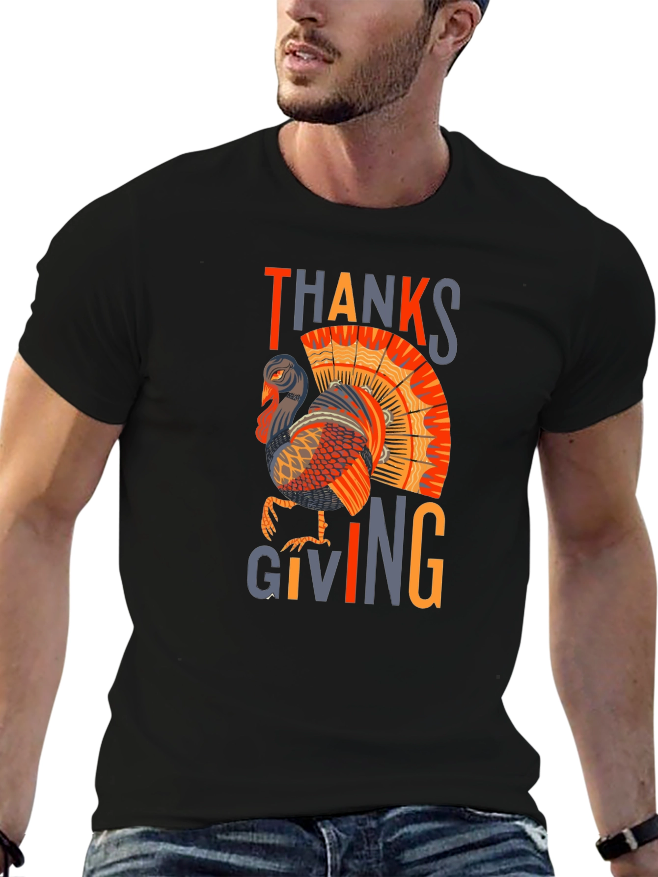 Thanksgiving Turkey Graphic Tee
