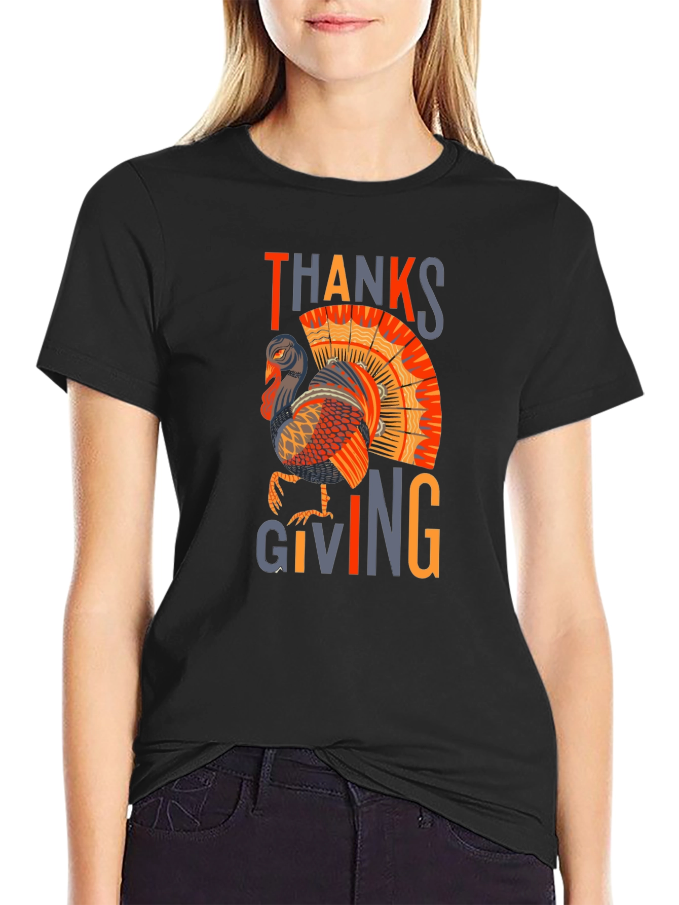 Thanksgiving Turkey Graphic Tee