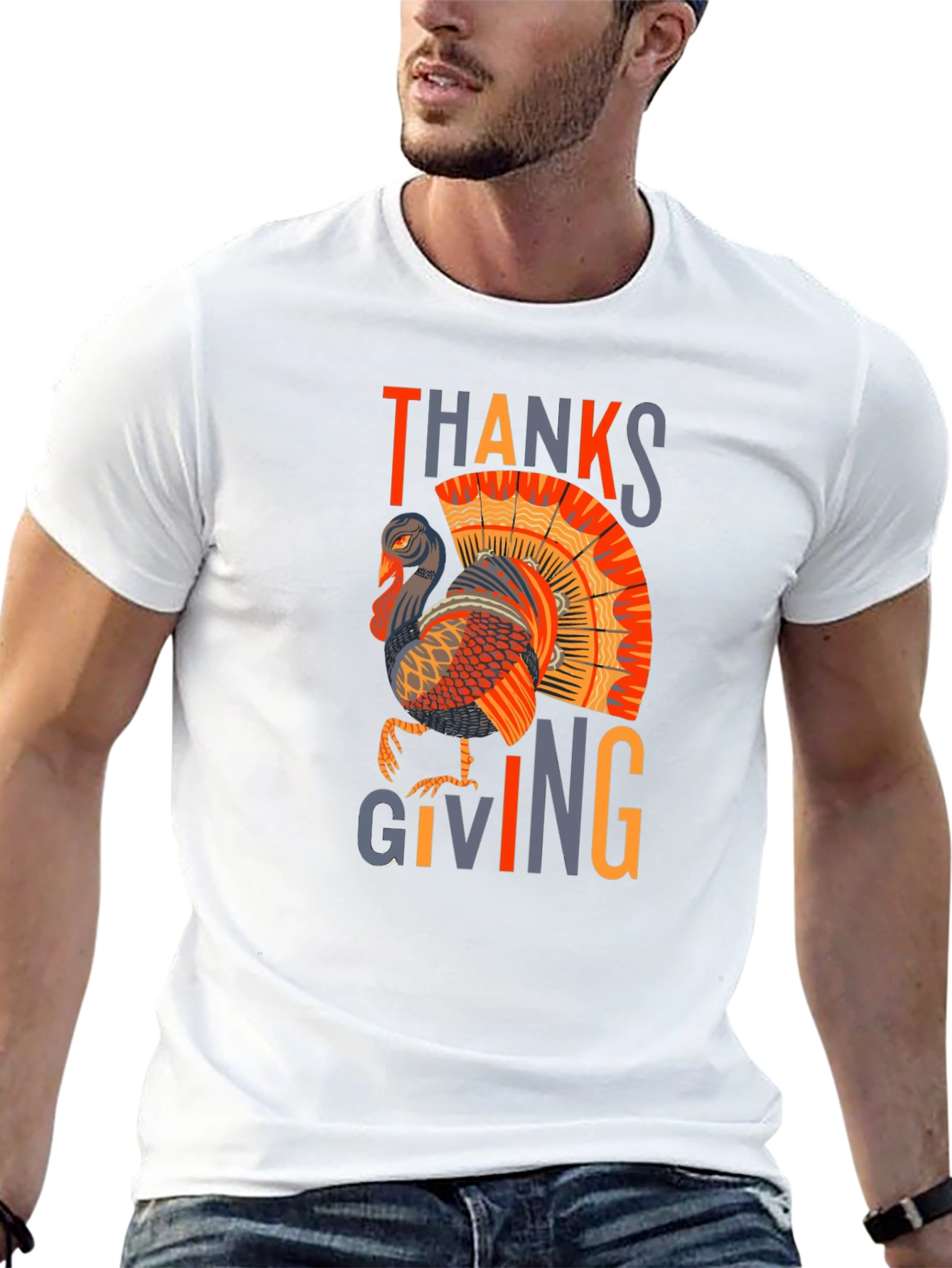 Thanksgiving Turkey Graphic Tee
