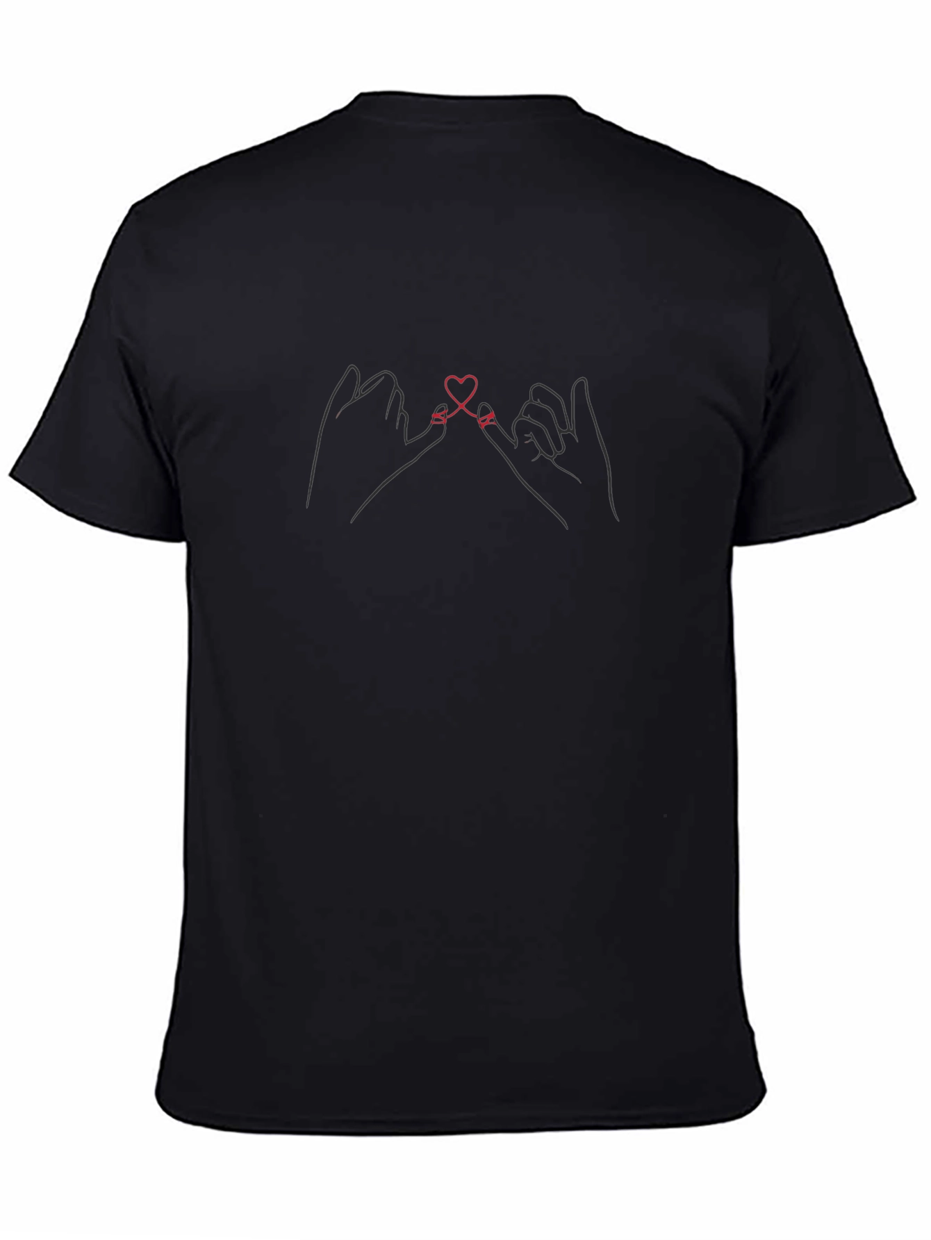 Pinky Promise Heart Arrow Graphic Tee