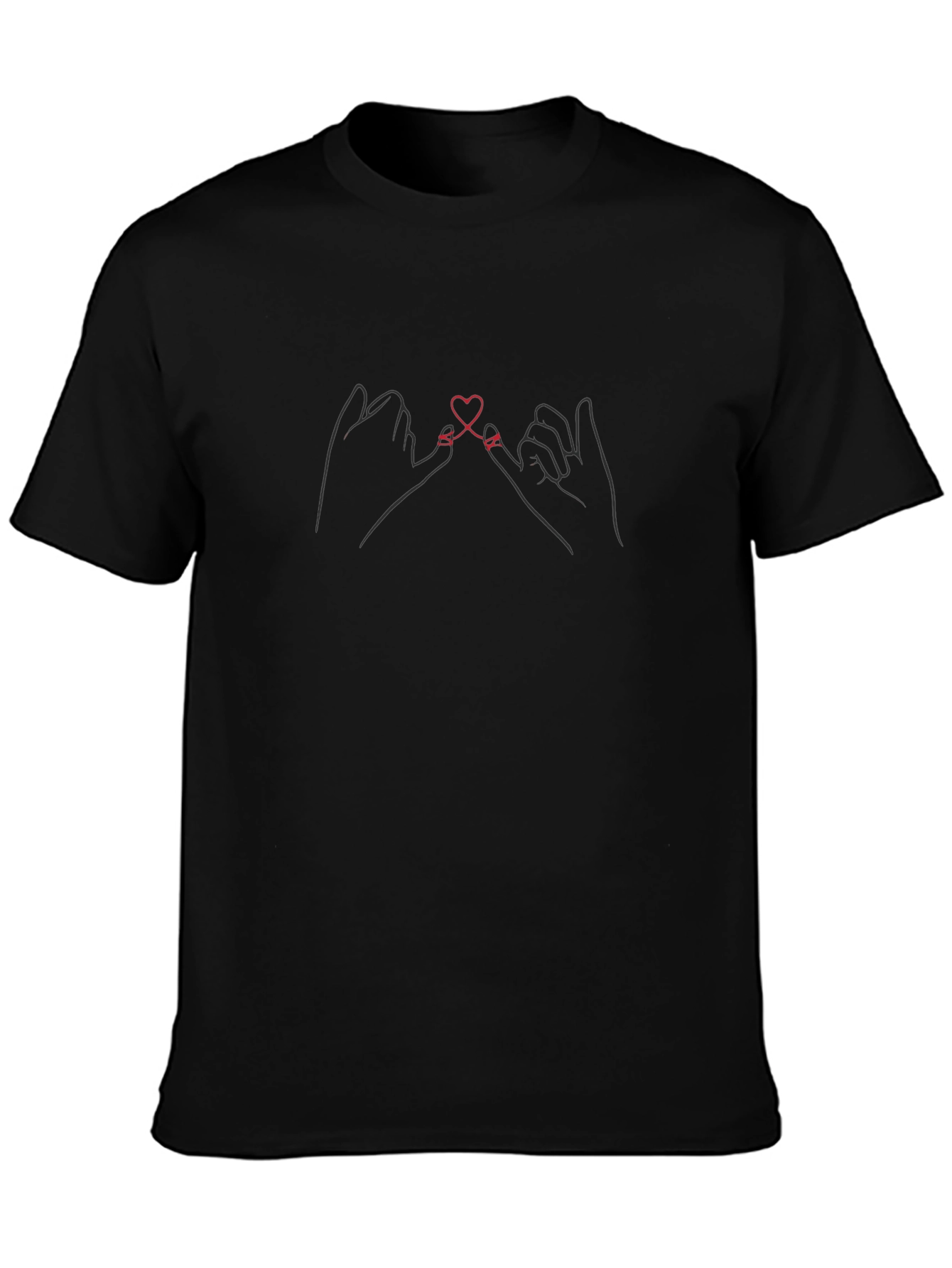 Pinky Promise Heart Arrow Graphic Tee