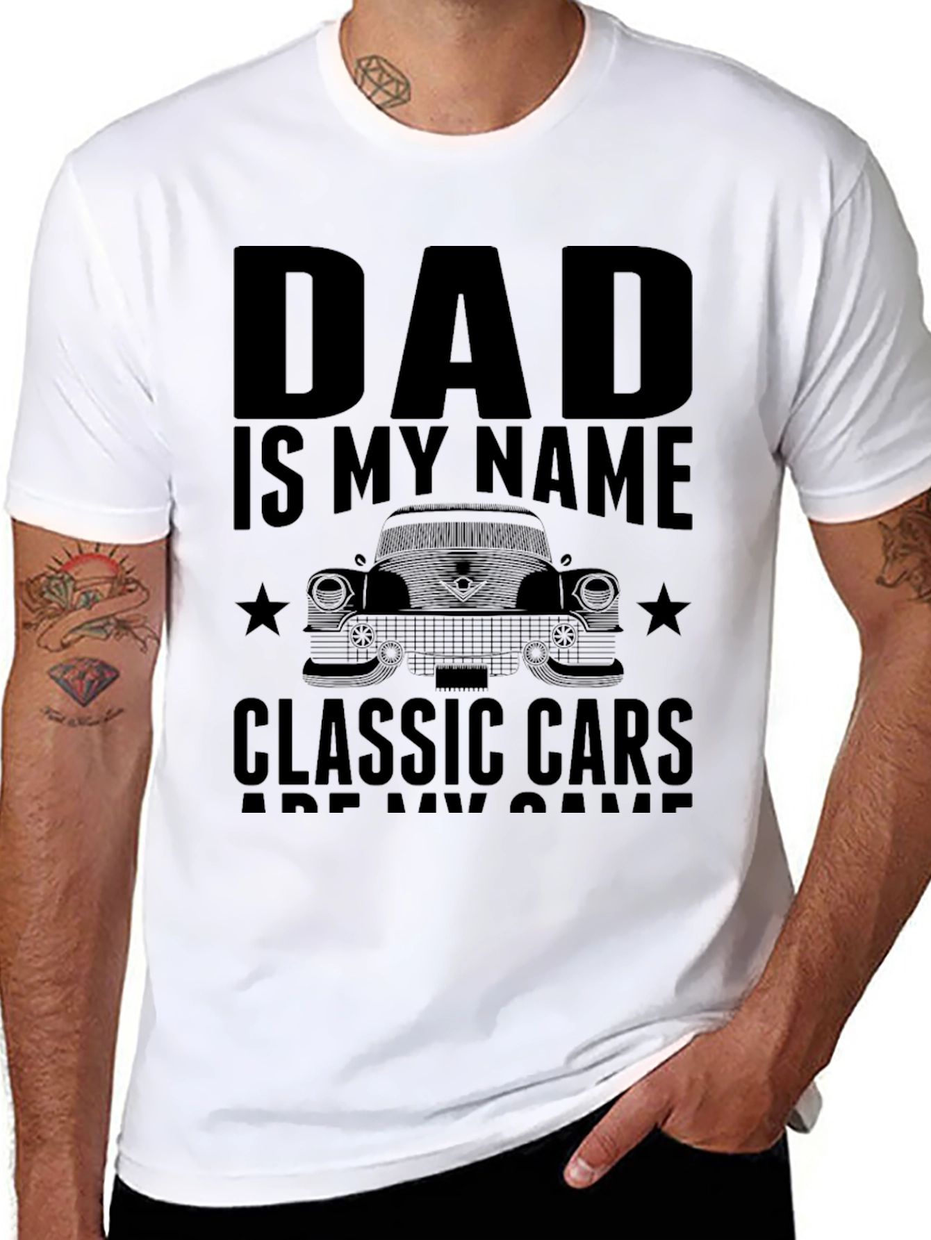 Dad Classic Cars T-Shirt