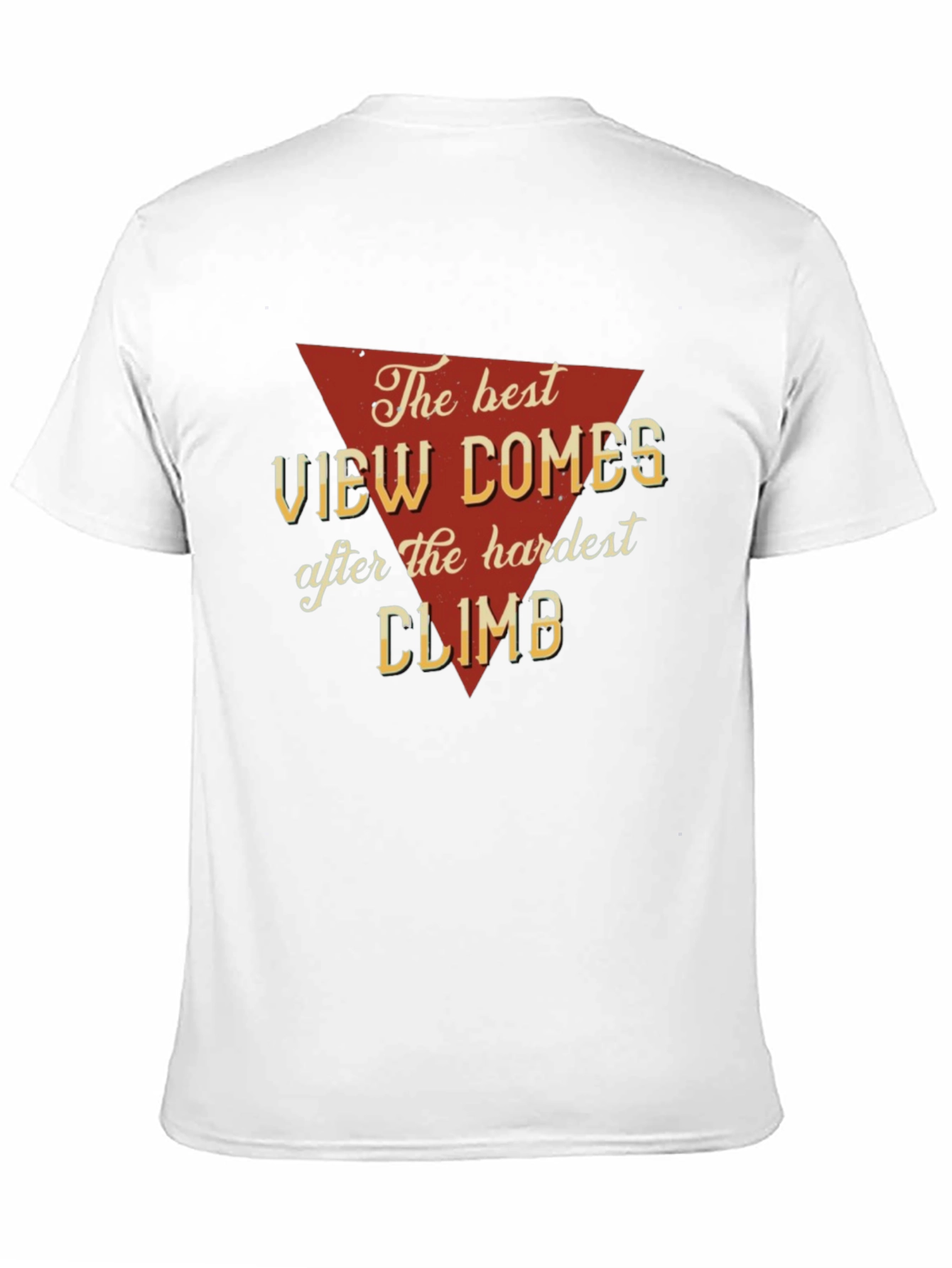The Best View Comes After Hardest Climb Graphic Tee