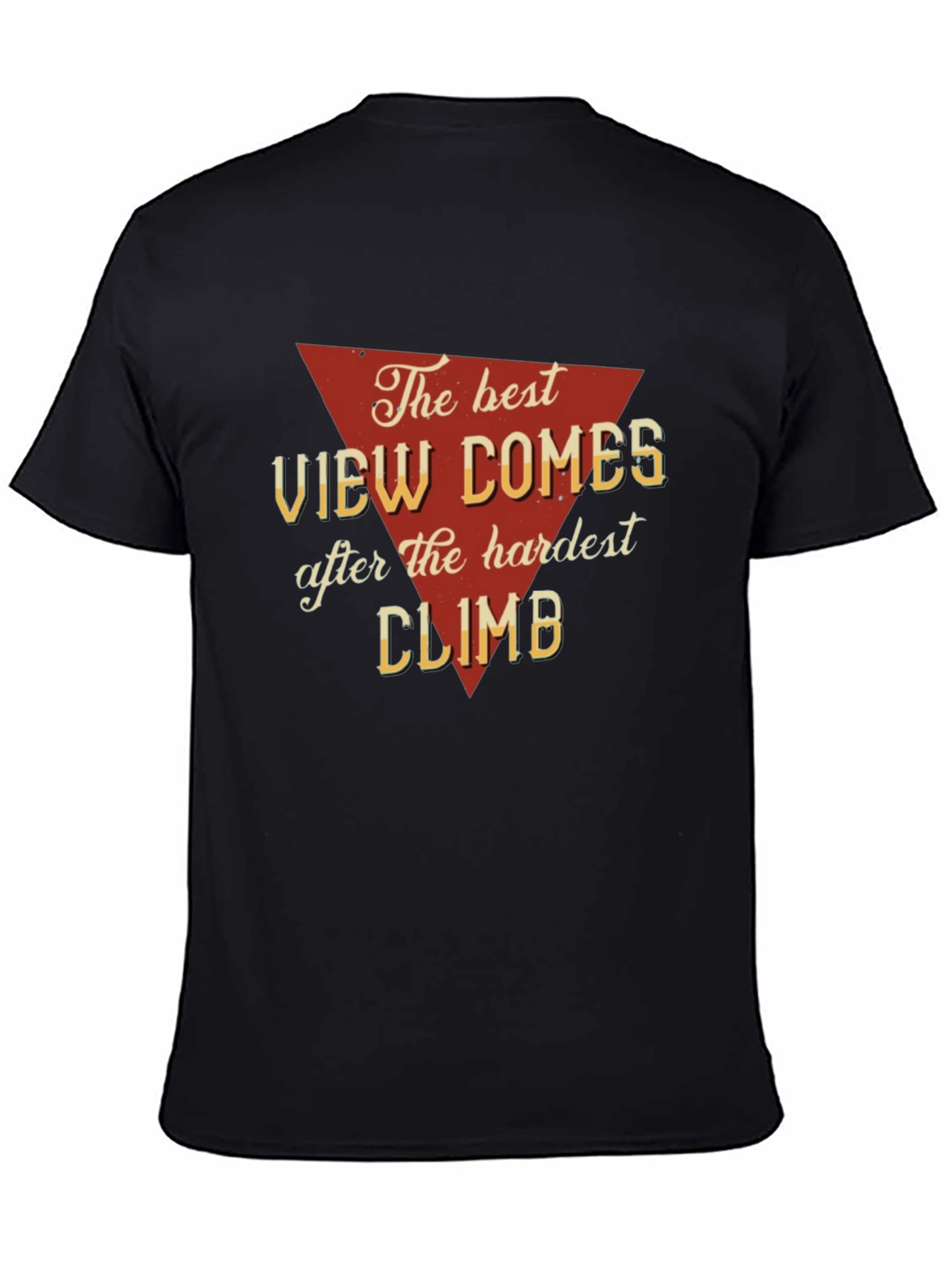 The Best View Comes After Hardest Climb Graphic Tee