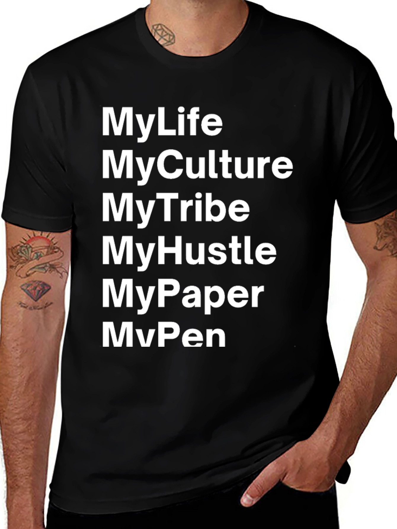 My Life My Culture Graphic Tee
