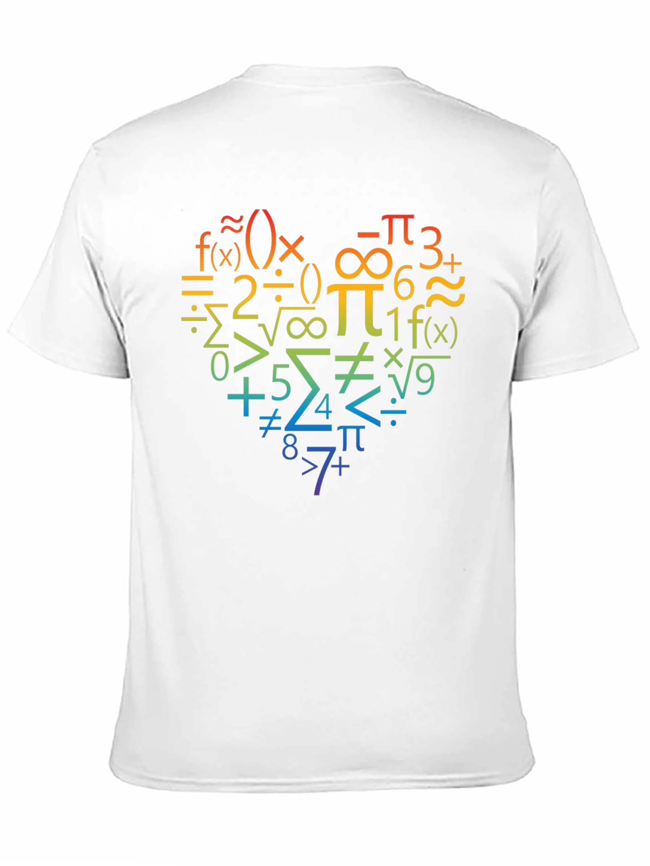 Math Heart T-Shirt - Perfect for Math Lovers