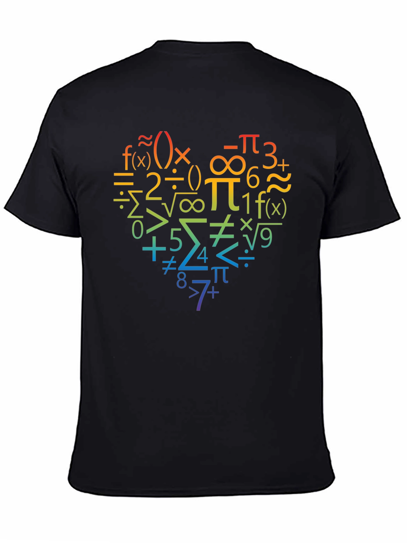 Math Heart T-Shirt - Perfect for Math Lovers