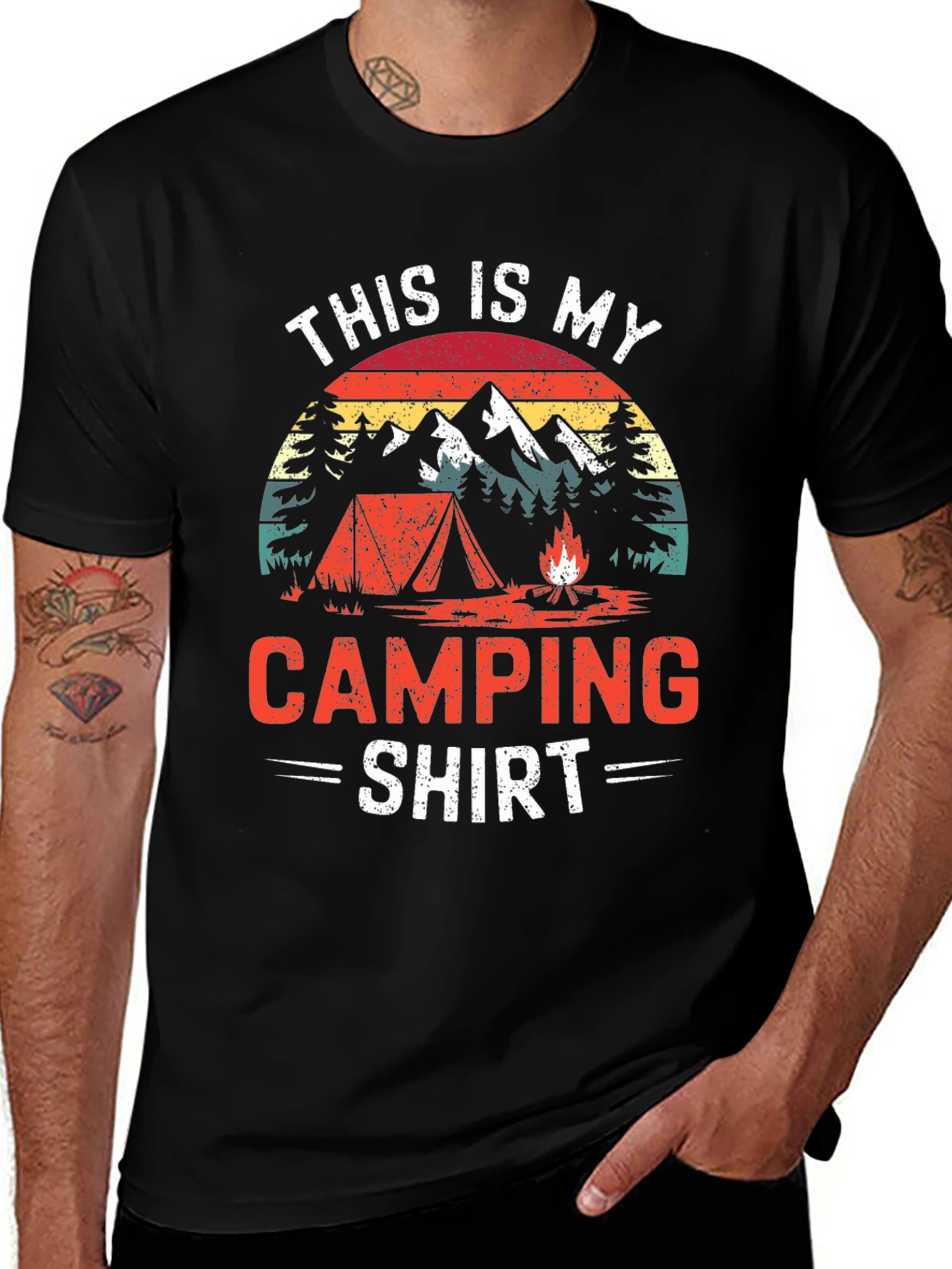This is My Camping Shirt - Graphic Tee
