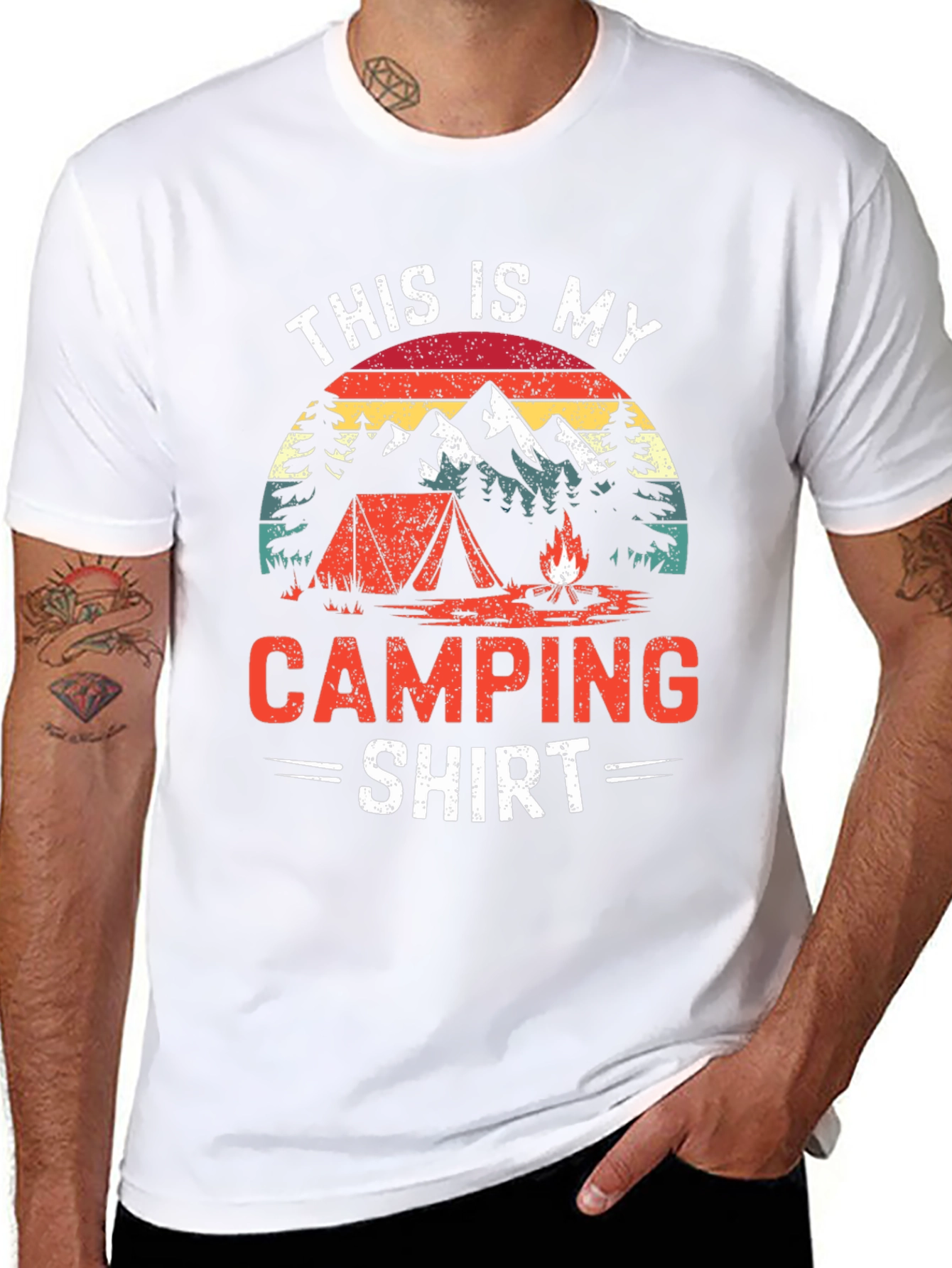 This is My Camping Shirt - Graphic Tee