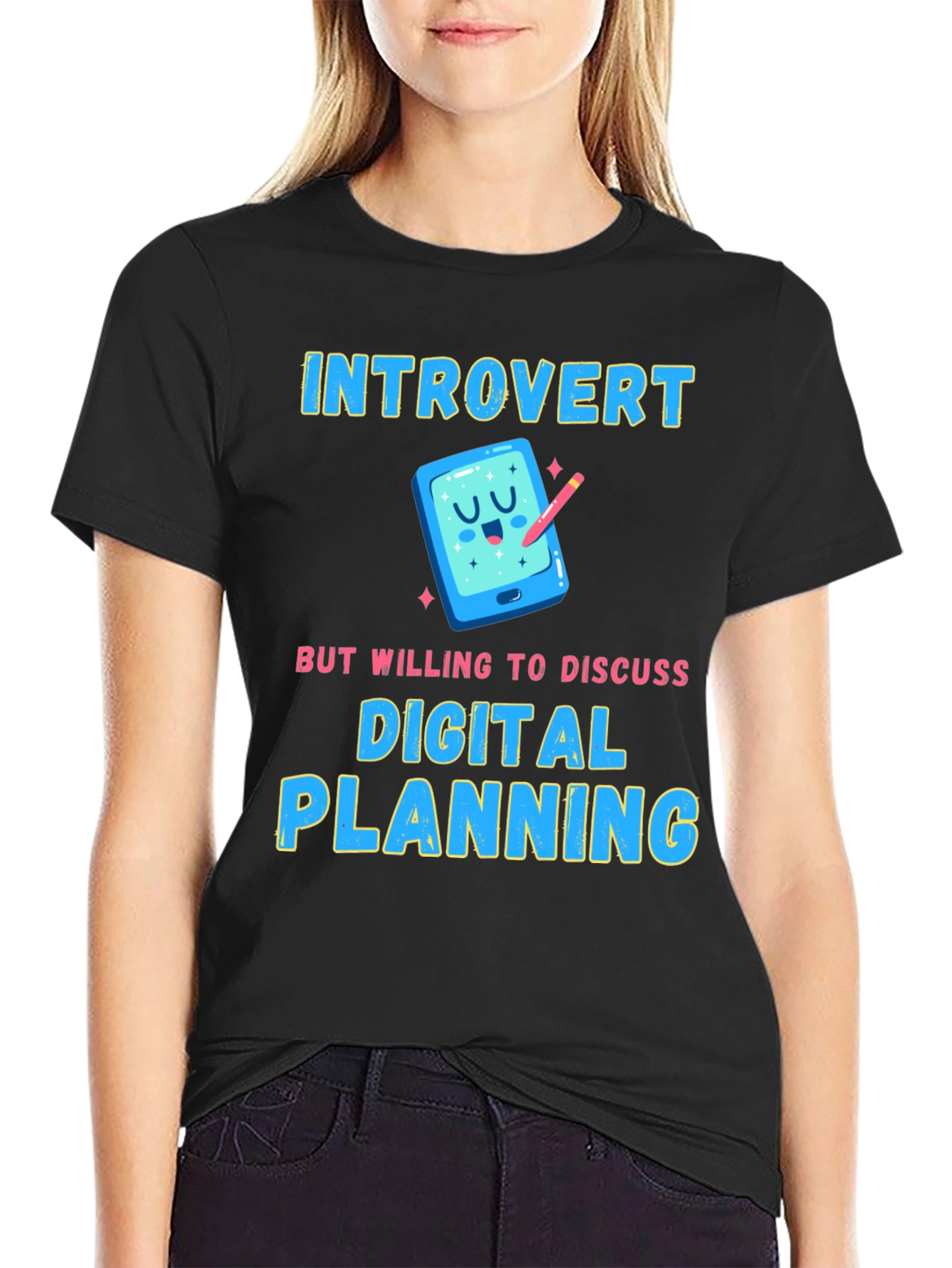 Introvert Digital Planning T-Shirt