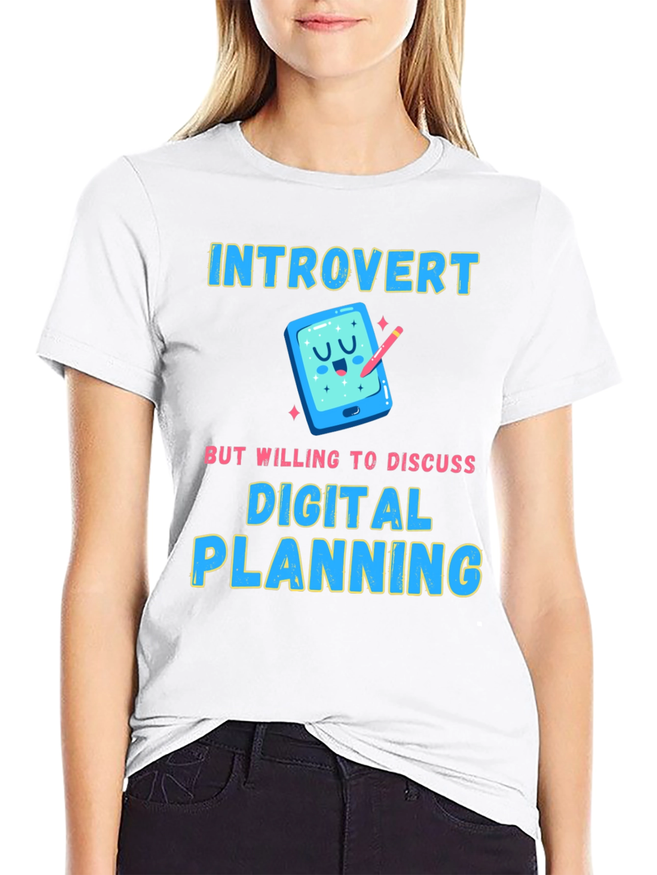 Introvert Digital Planning T-Shirt