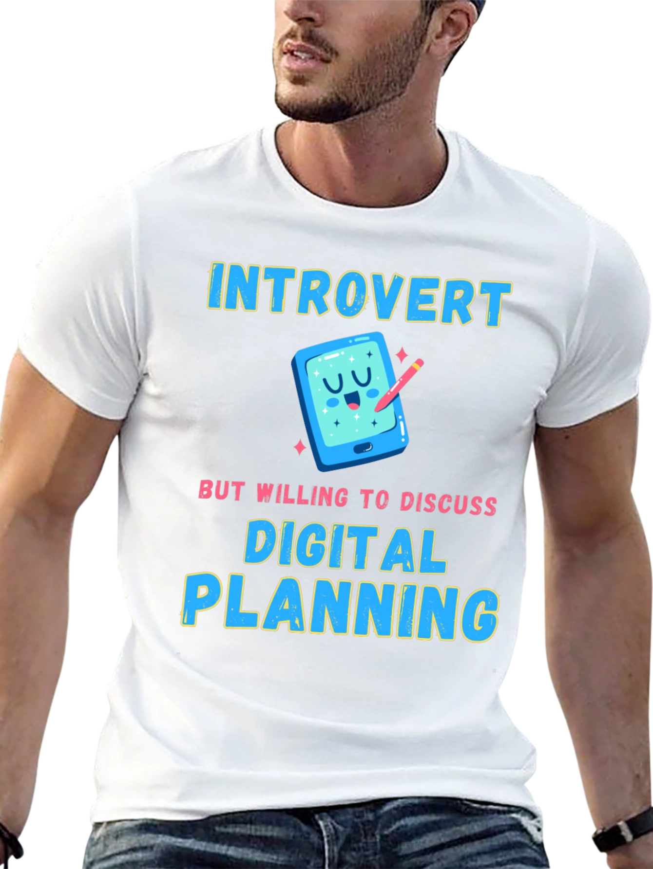Introvert Digital Planning T-Shirt