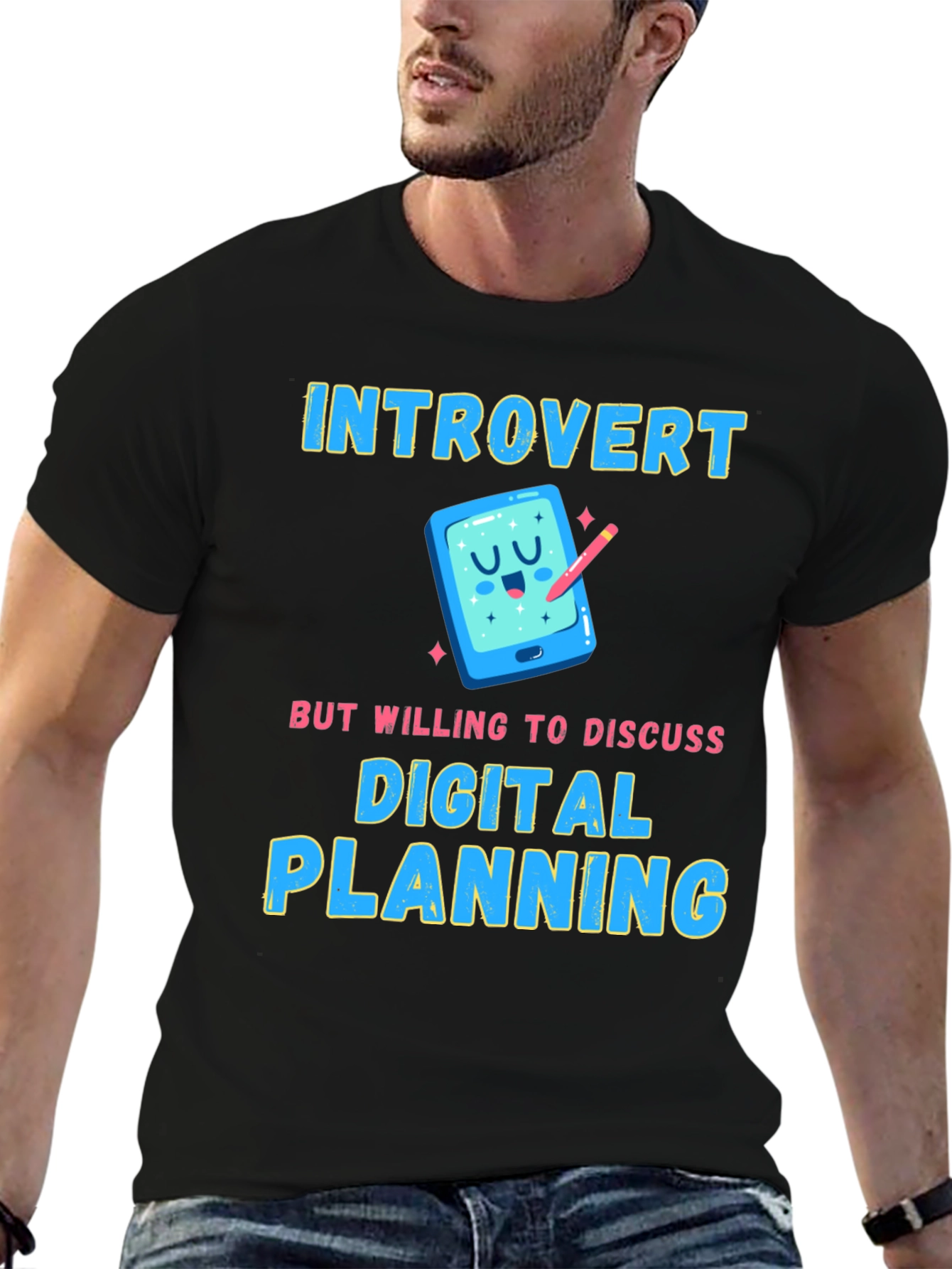 Introvert Digital Planning T-Shirt