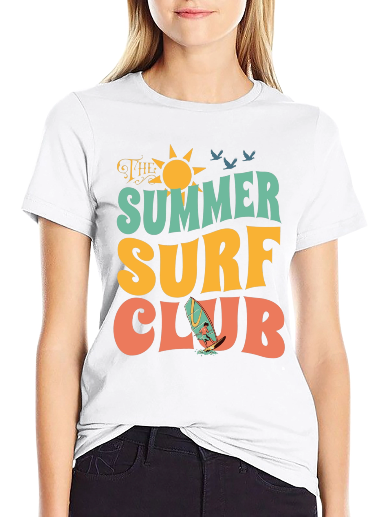 Summer Surf Club Graphic Tee