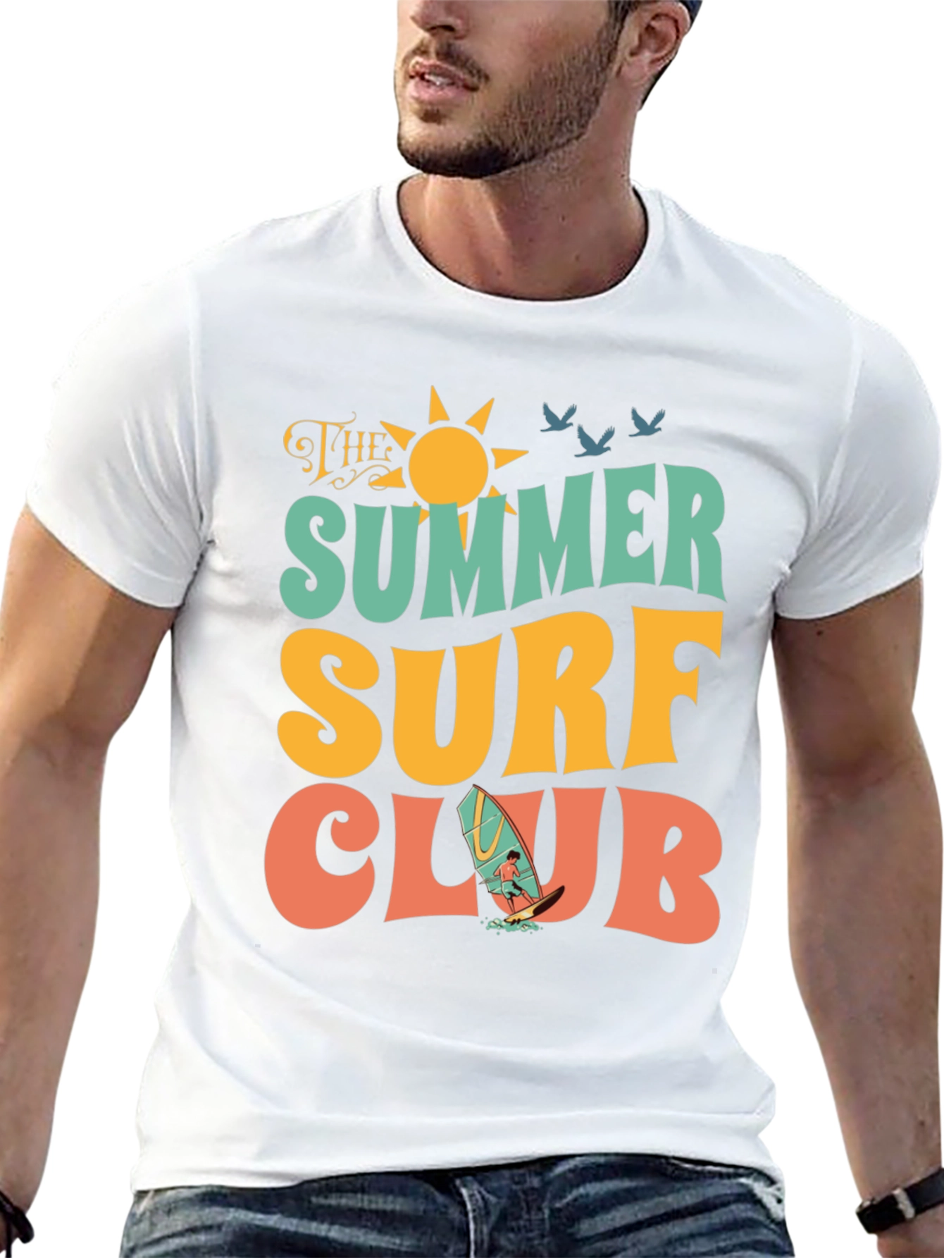 Summer Surf Club Graphic Tee