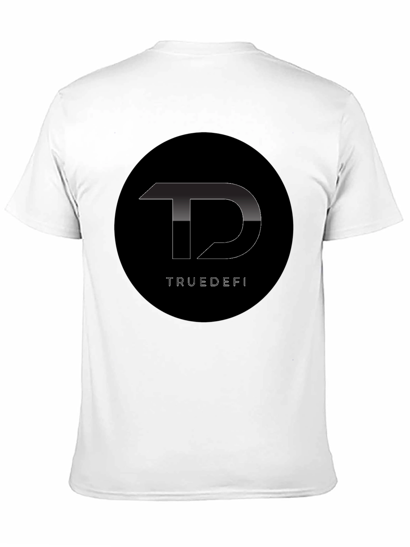 TrueDefi Black Graphic Tee