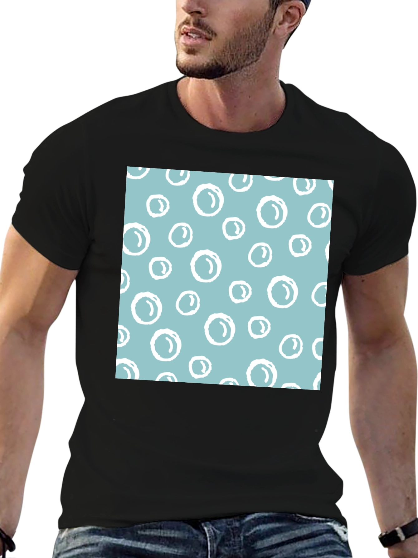 Bubble Pattern T-Shirt