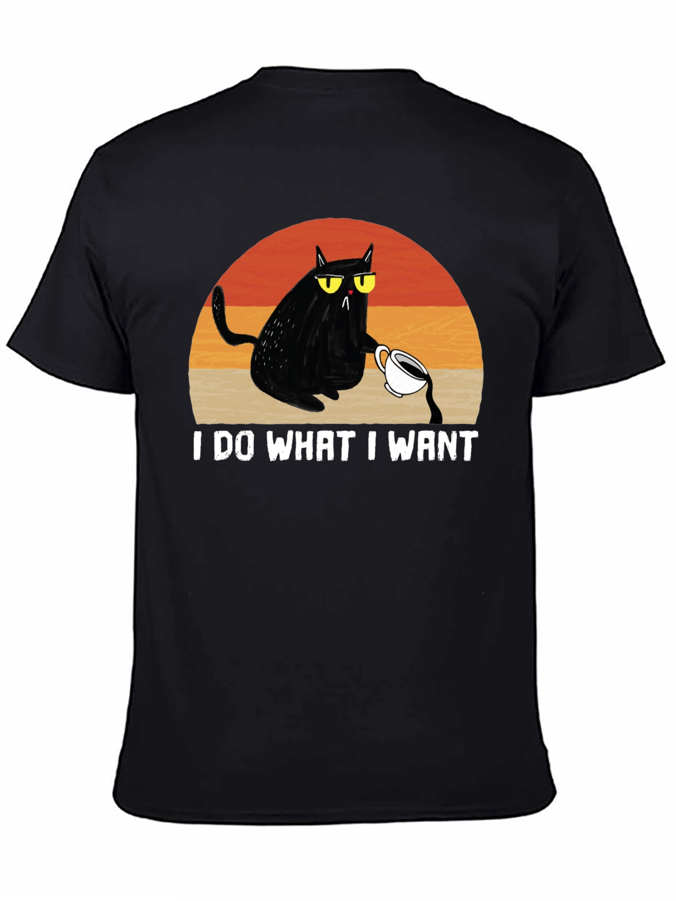 I Do What I Want Cat T-Shirt