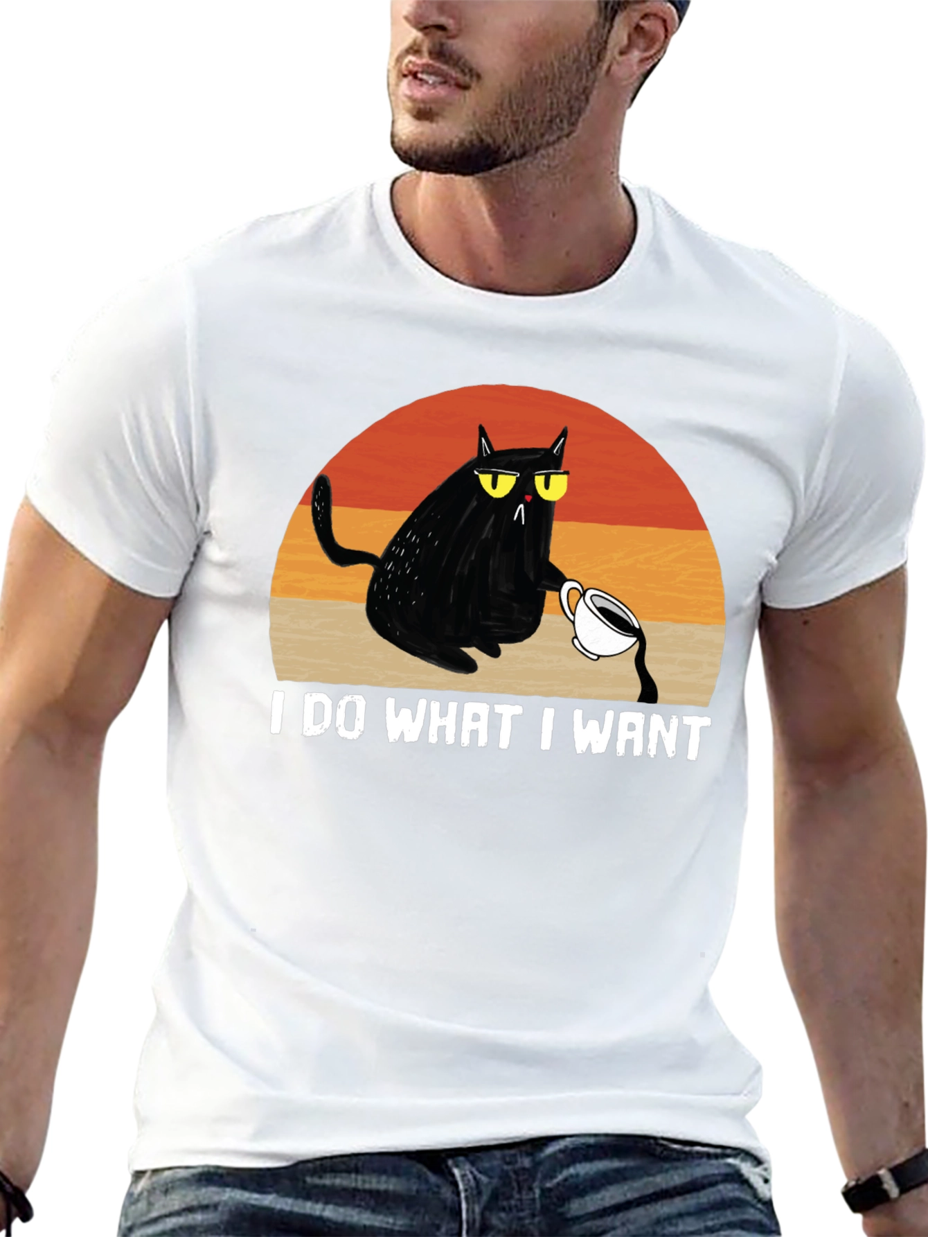 I Do What I Want Cat T-Shirt