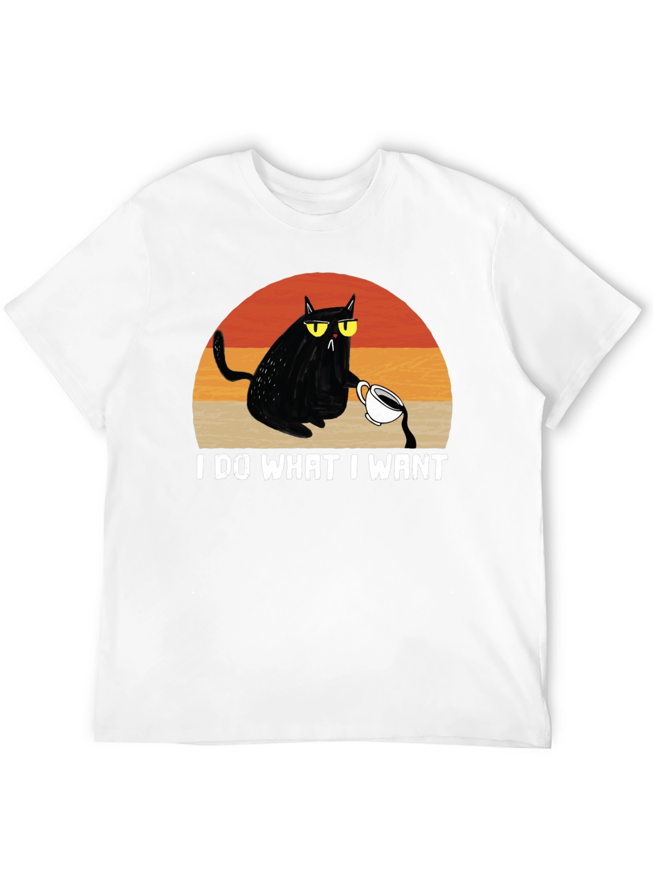 I Do What I Want Cat T-Shirt