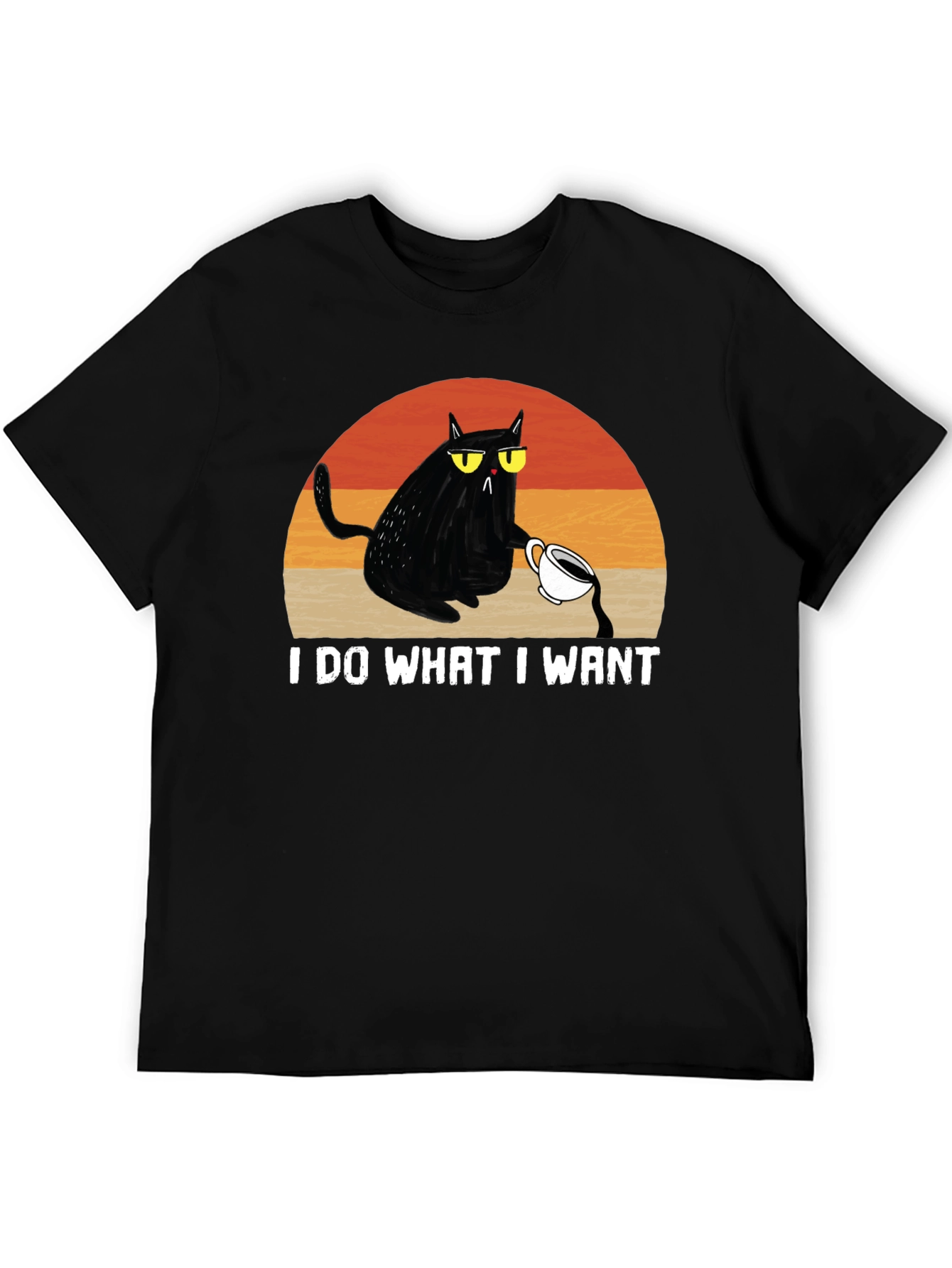 I Do What I Want Cat T-Shirt