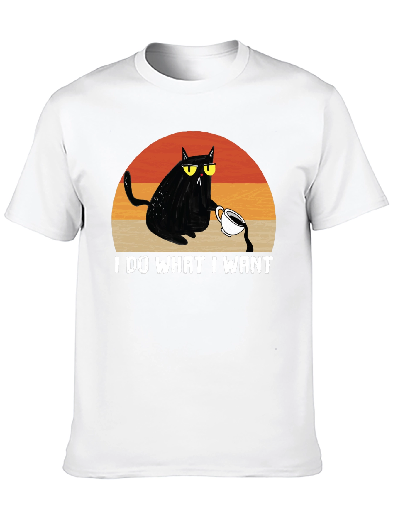 I Do What I Want Cat T-Shirt