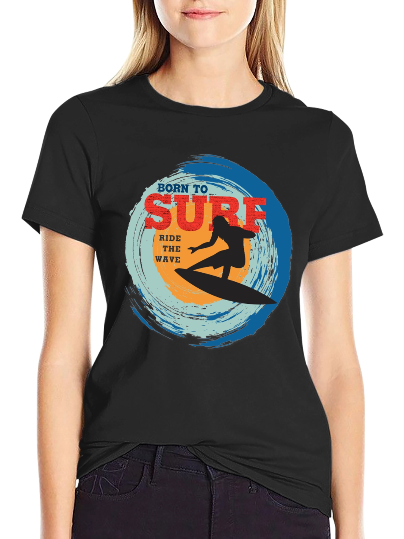Born to Surf Graphic Tee