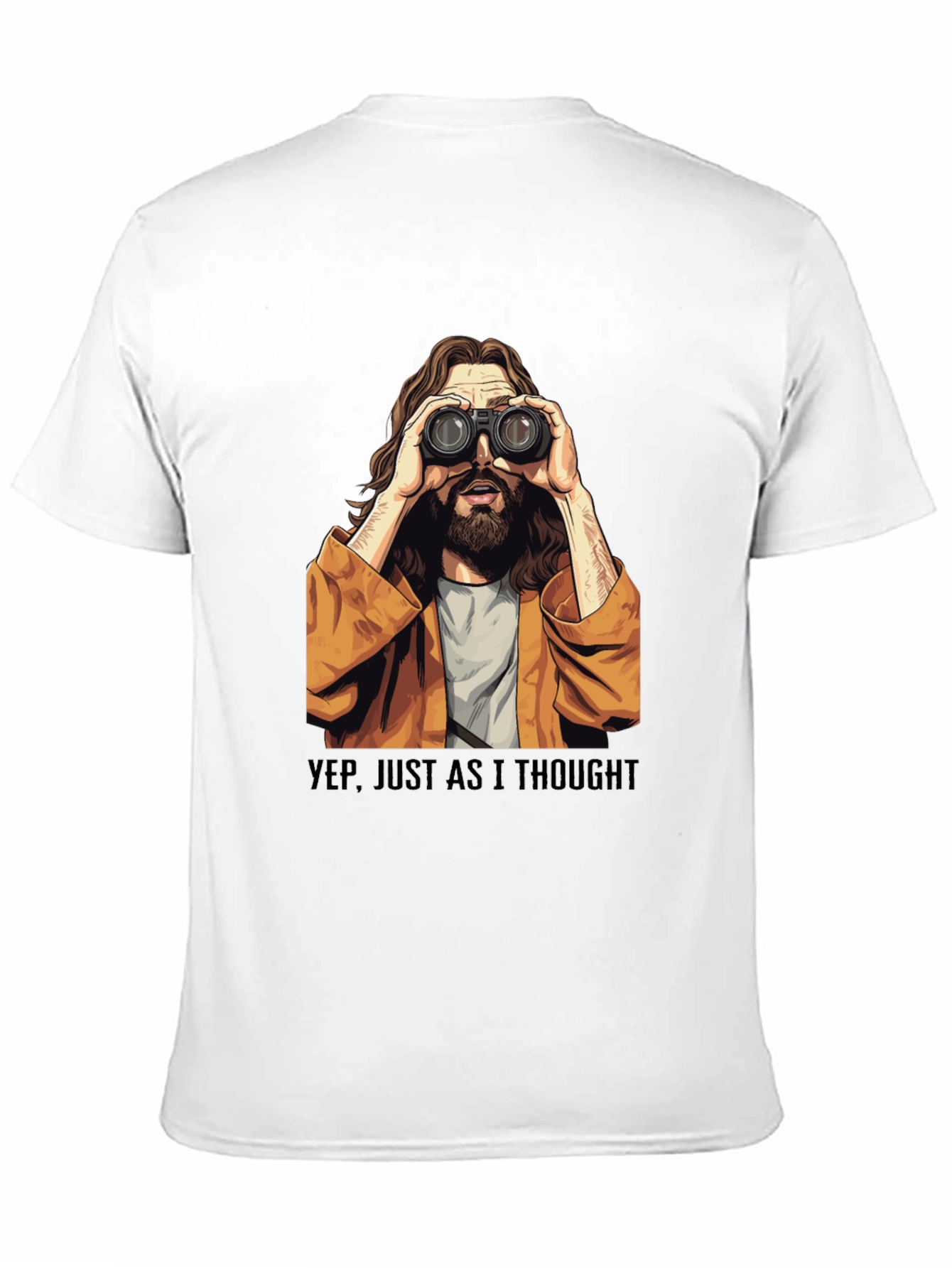 Binocular Jesus T-Shirt - Funny Graphic Tee