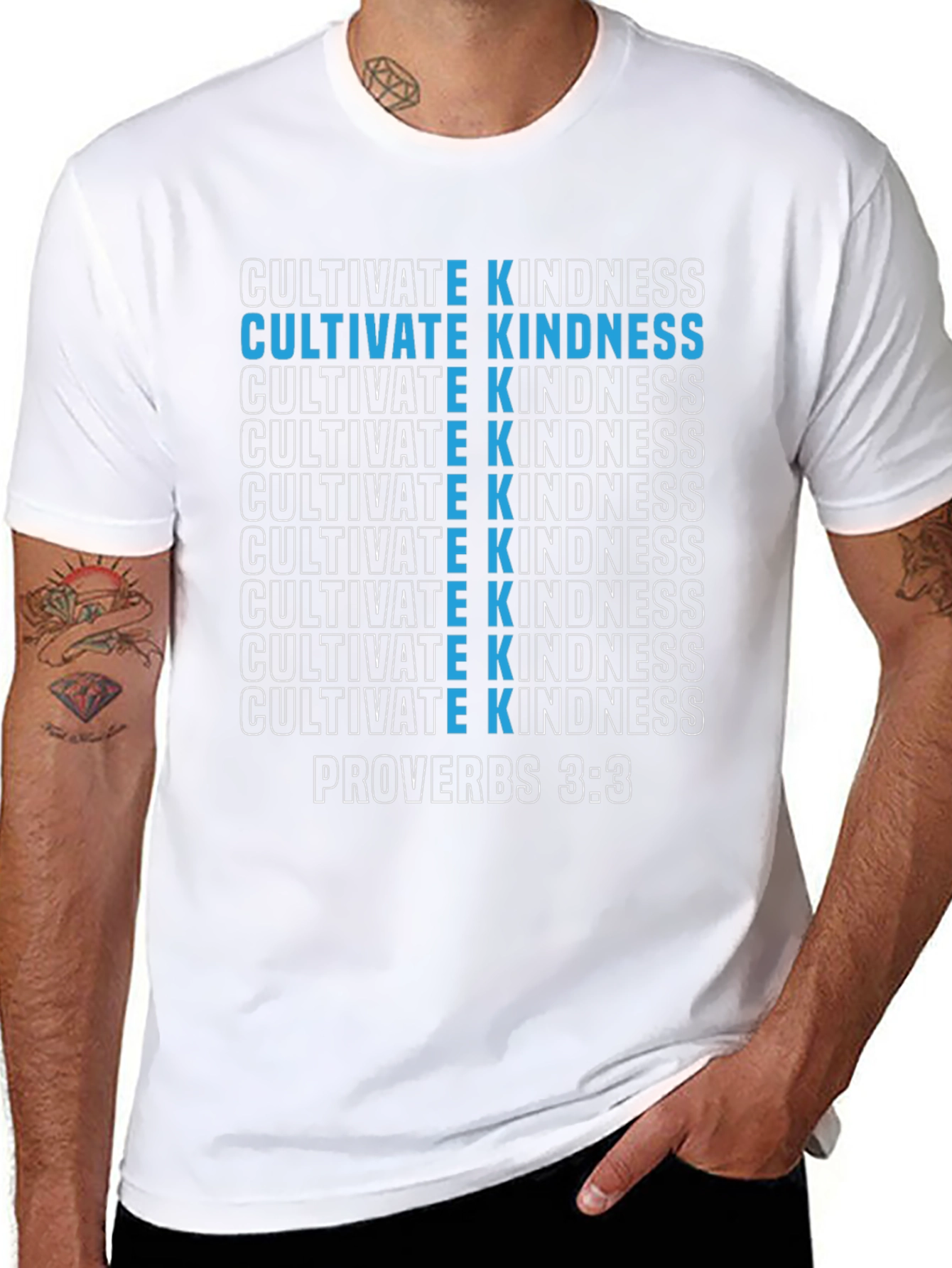 Cultivate Kindness Graphic T-Shirt - Proverbs 3:3