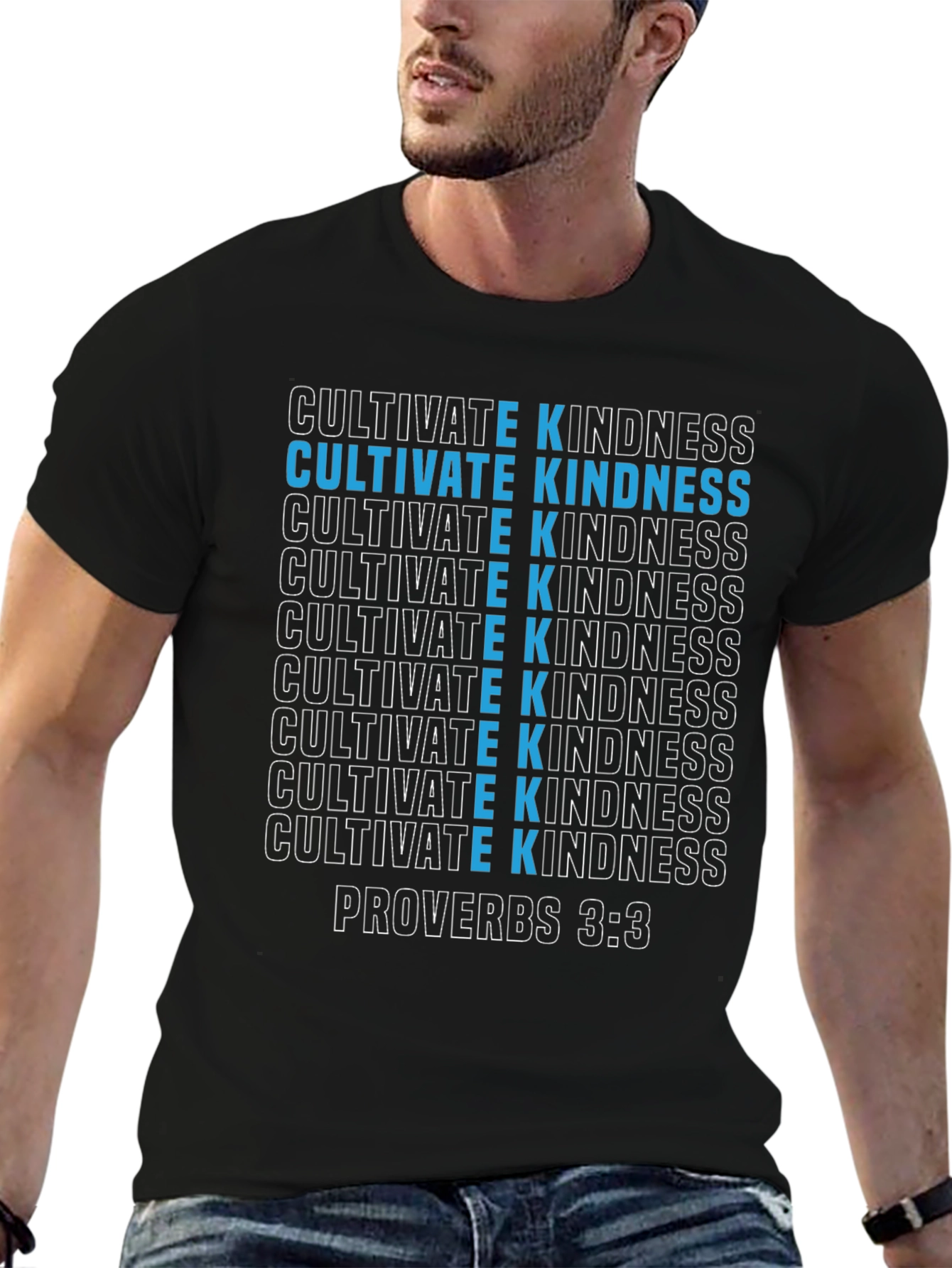 Cultivate Kindness Graphic T-Shirt - Proverbs 3:3