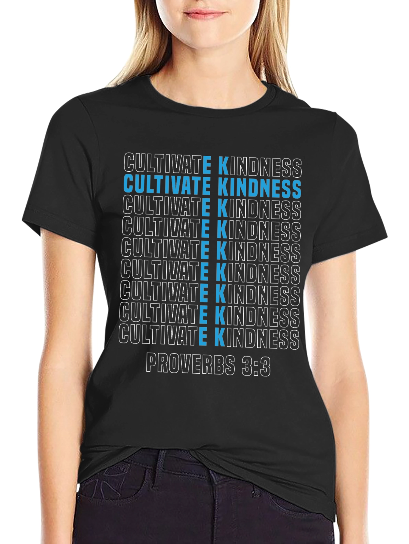 Cultivate Kindness Graphic T-Shirt - Proverbs 3:3